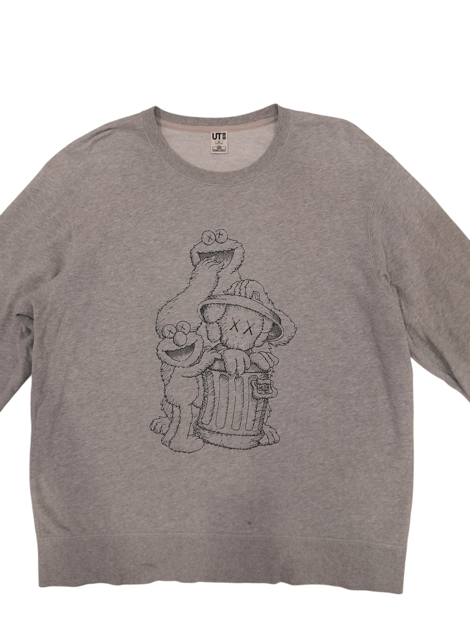 Kaws Kaws Brian Donnelly X Sesame Street Sweatshirt (F457) Size US XL / EU 56 / 4 - 2 Thumbnail