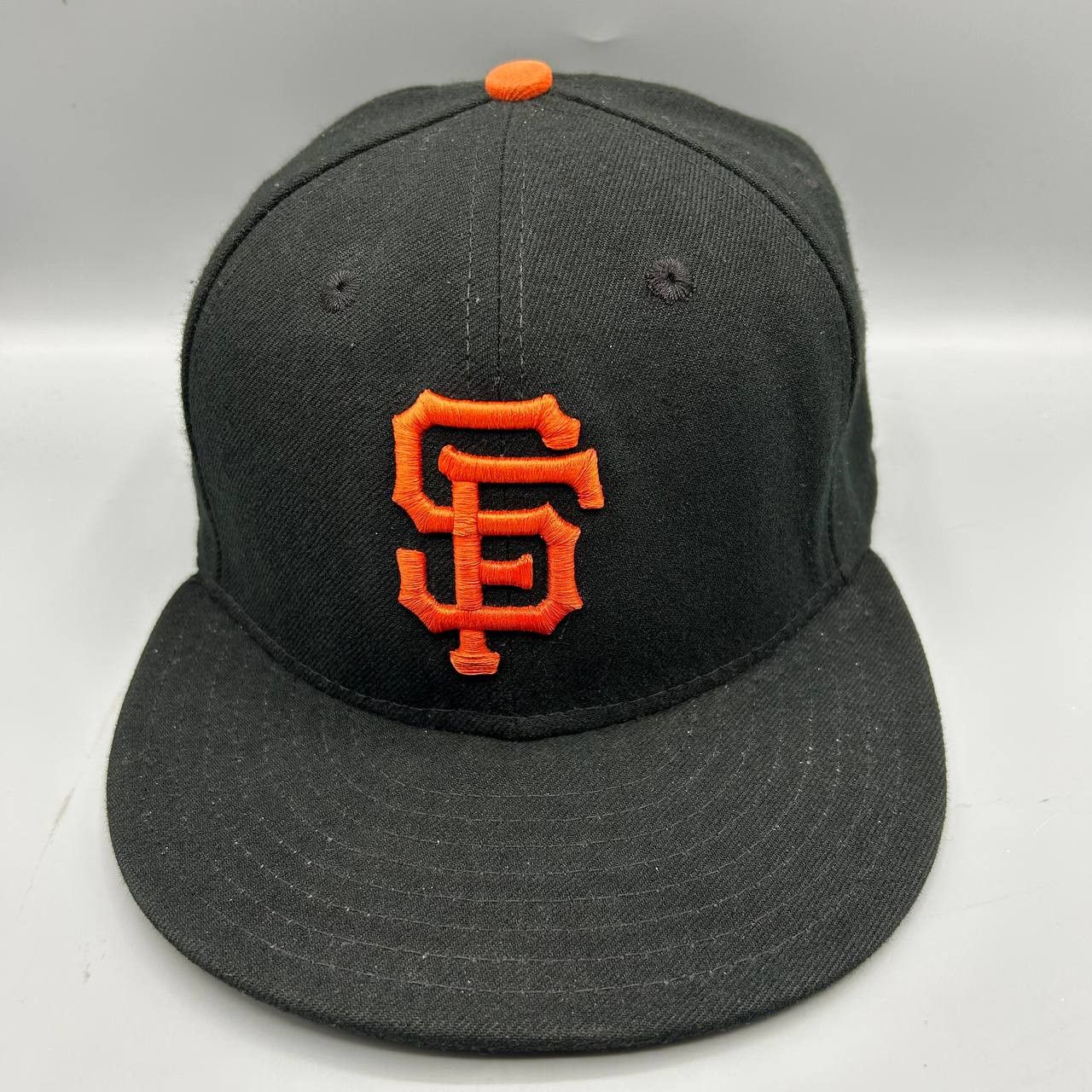 New Era San Francisco Giants Hat Men 7 1/8 MLB Fitted Cap Size ONE SIZE - 1 Thumbnail