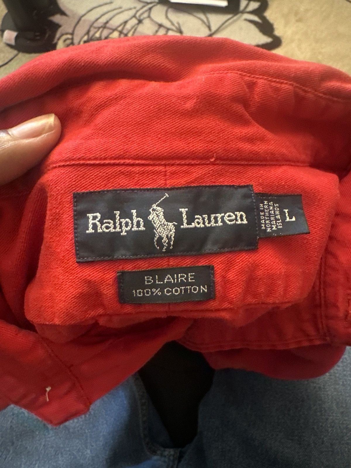 Polo Ralph Lauren Polo ralph lauren long sleeve red Size US L / EU 52-54 / 3 - 3 Thumbnail