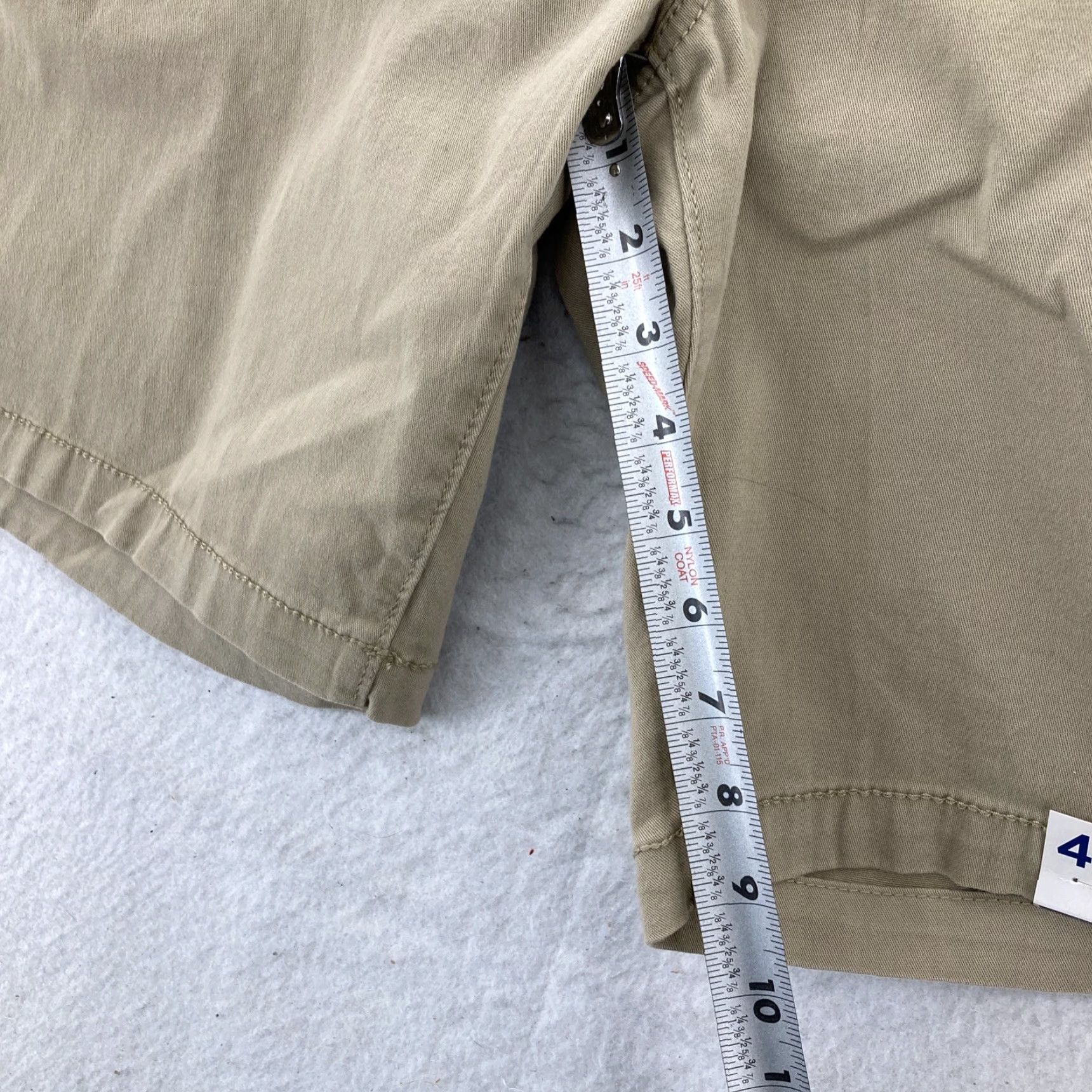 Vintage AriZona Chino Shorts Men's 42 Pockets Hampton Khaki Beige NWT Size US 42 / EU 58 - 5 Thumbnail