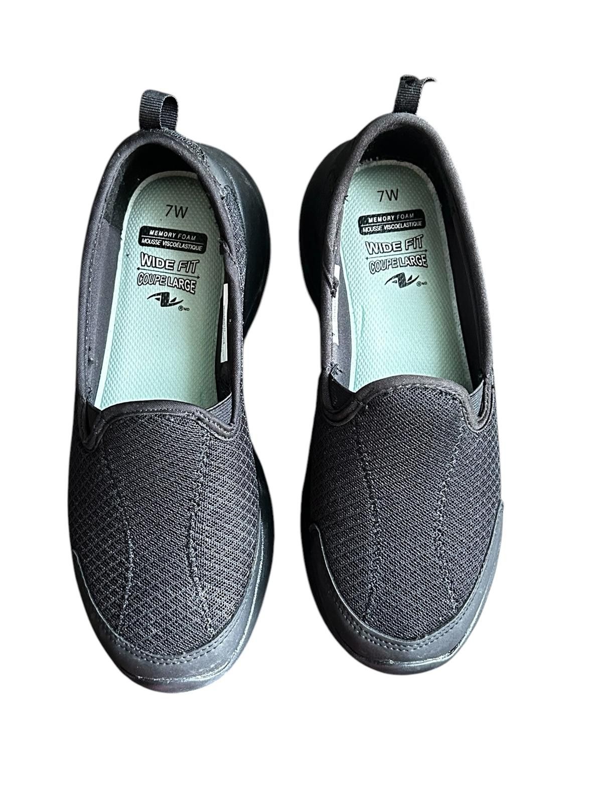 Unknown London Comfortable Wide Fit Slip-On Shoes - Size 7W Size US 7 / IT 37 - 1 Thumbnail