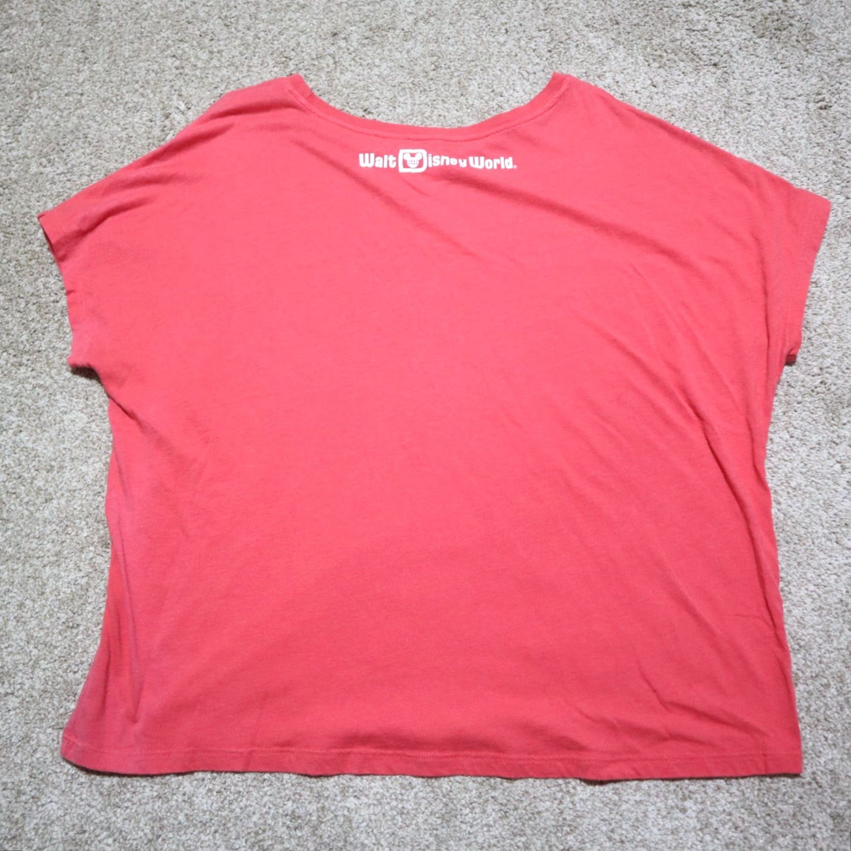 Disney Disney Mickey Mouse Red Crop Top T-Shirt Women L Shirt 90s Cartoon Logo Size L / US 10 / IT 46 - 7 Thumbnail