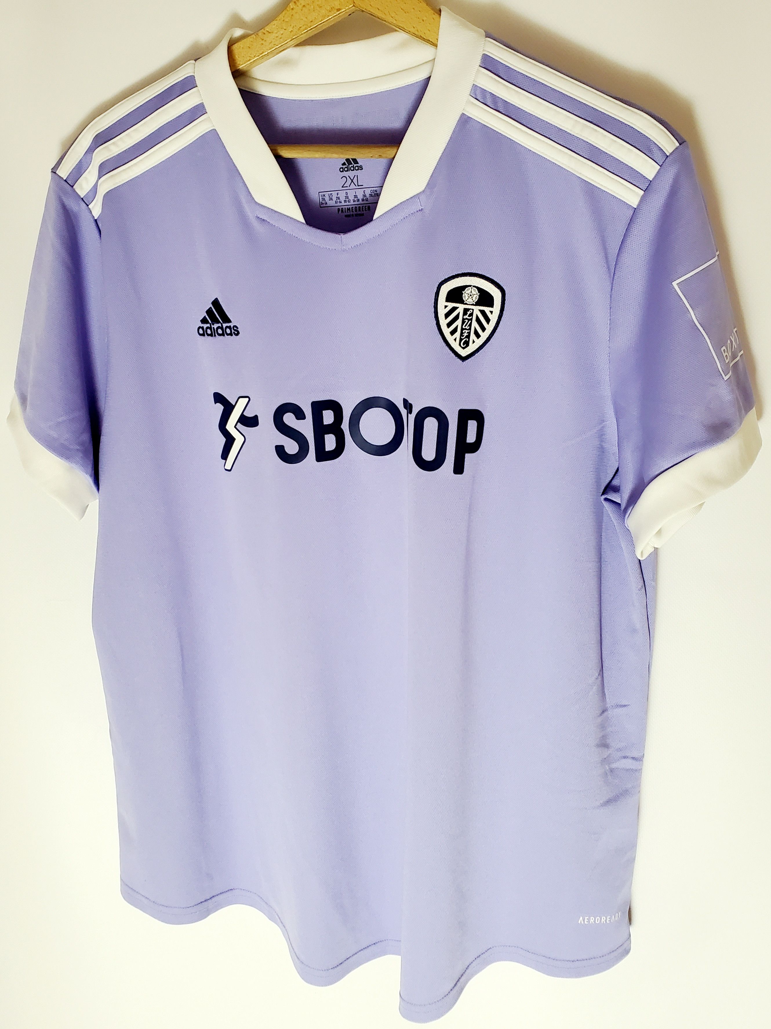 Adidas LEEDS UNITED 2021/22 Adidas soccer jersey new condition XXl Size US XXL / EU 58 / 5 - 1 Thumbnail