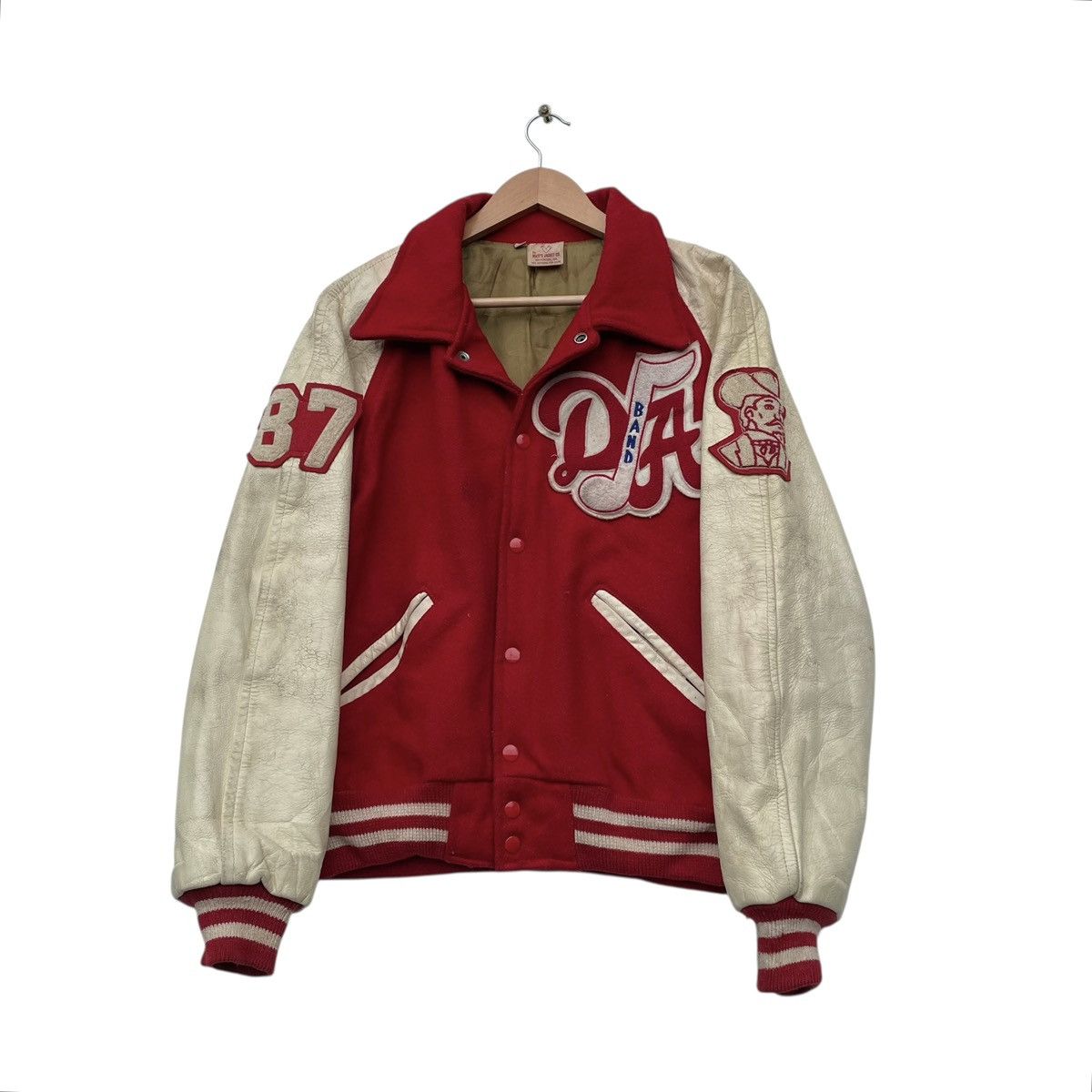 Vintage 💥Vintage Varsity Letterman Award Jacket By Matt’s Jacket CO Size US M / EU 48-50 / 2 - 1 Thumbnail