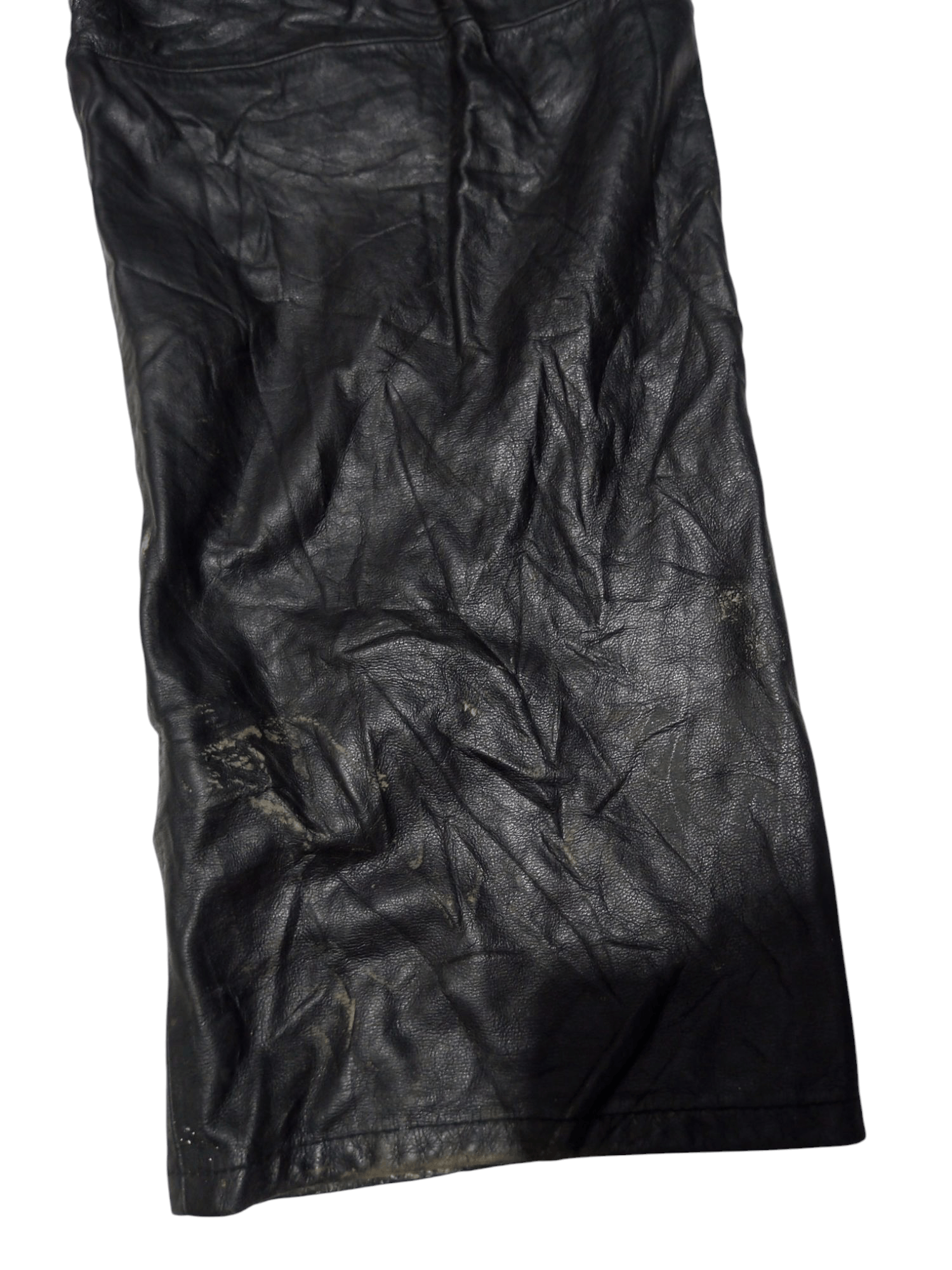 20471120 Vintage sean john leather big size baggy pants Size US 42 / EU 58 - 14 Thumbnail