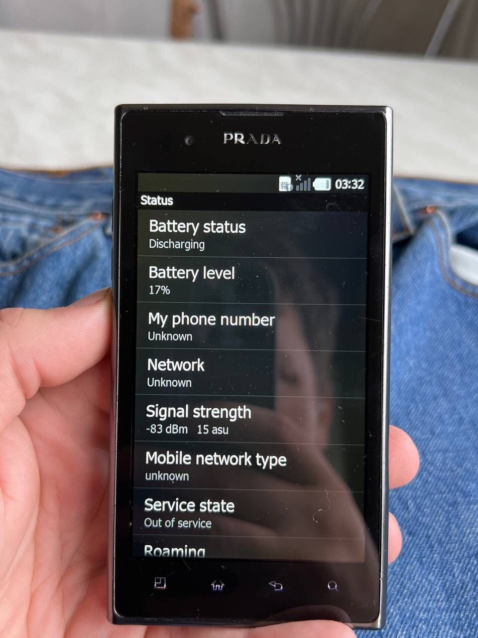 Prada Prada Smart Phone LG P940 Black Luxury vintage WORKING 2011 Size ONE SIZE - 19 Thumbnail