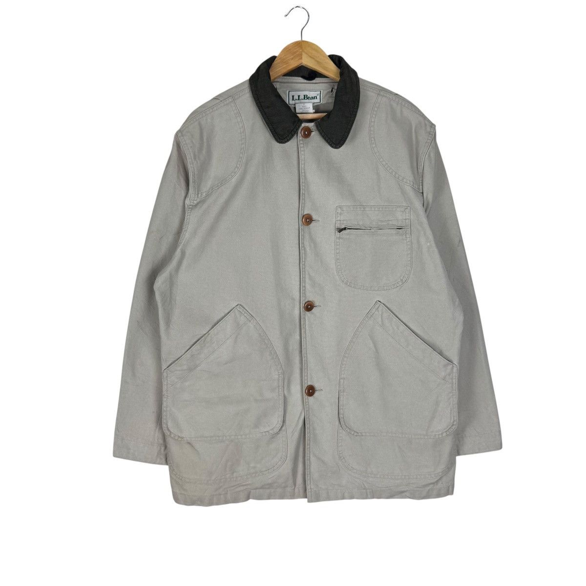 L.L. Bean 🔥LL BEAN CORDUROY COLLAR CHORE JACKET Size US M / EU 48-50 / 2 - 2 Thumbnail