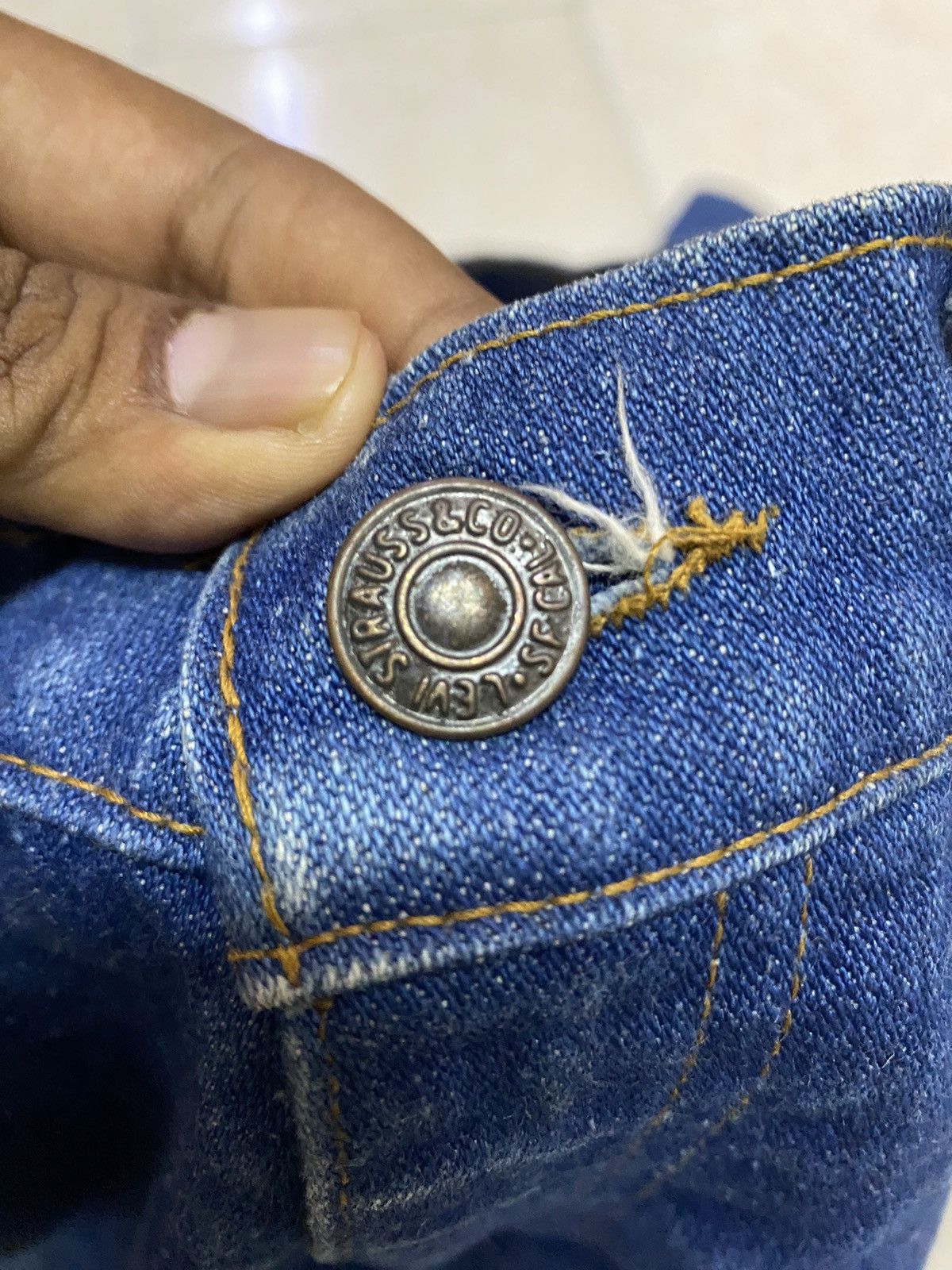 Levi's Vintage Clothing Vintage 1980s 649-7717 Levis bootcut retro style Size US 26 / EU 42 - 10 Thumbnail
