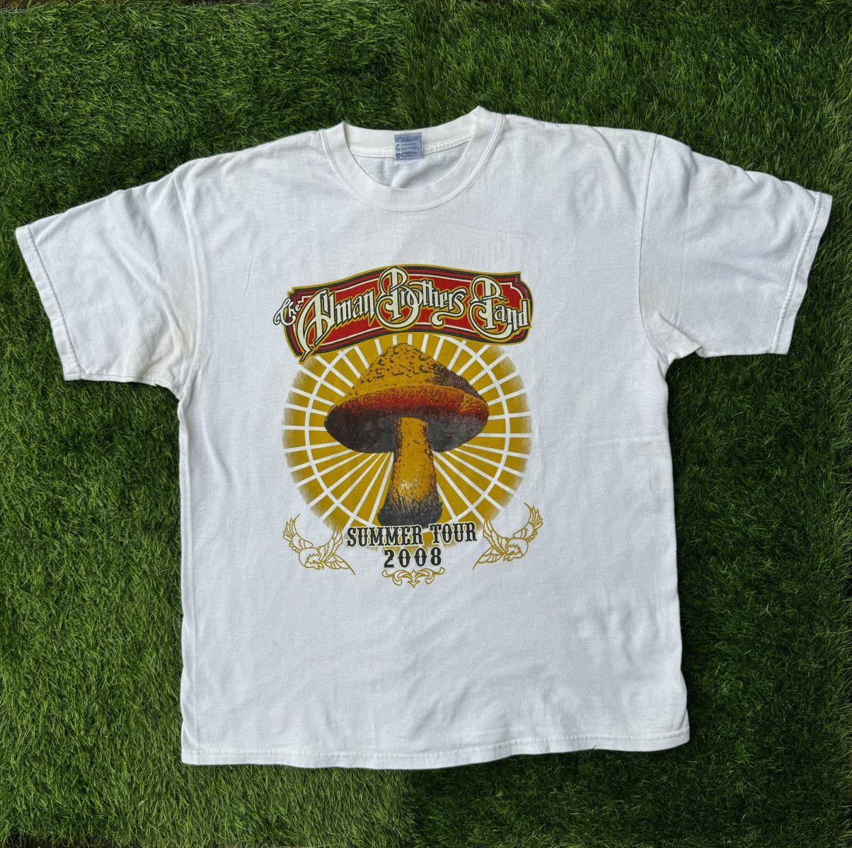 Image of Band Tees x Vintage Allman Brothers 2008 Tour in White, Men's (Size XL)