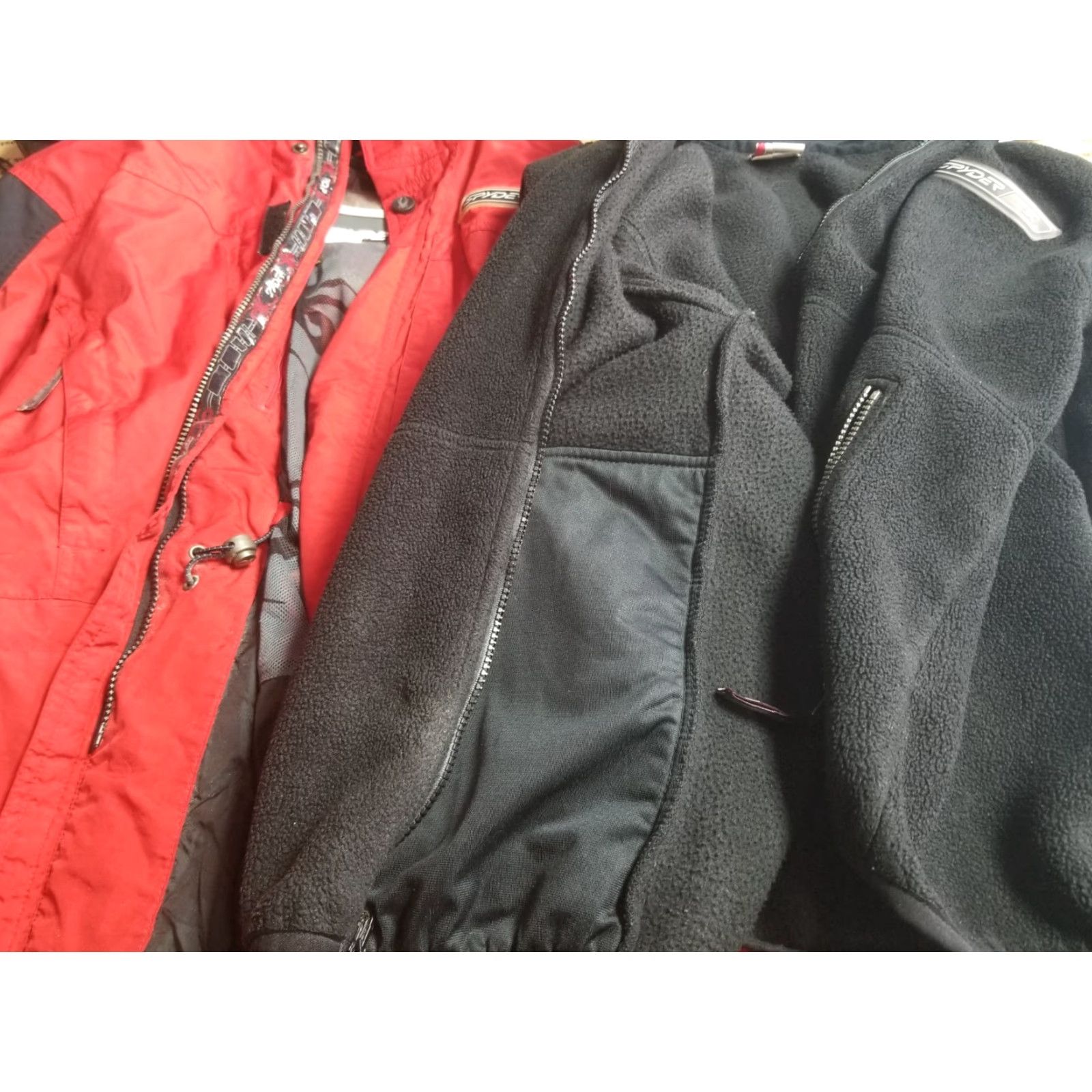 Spyder VINTAGE Spyder 2 in 1 Jacket Lined Fleece Red Snowboard Windbreaker Full Zip Men Small Size US S / EU 44-46 / 1 - 3 Thumbnail