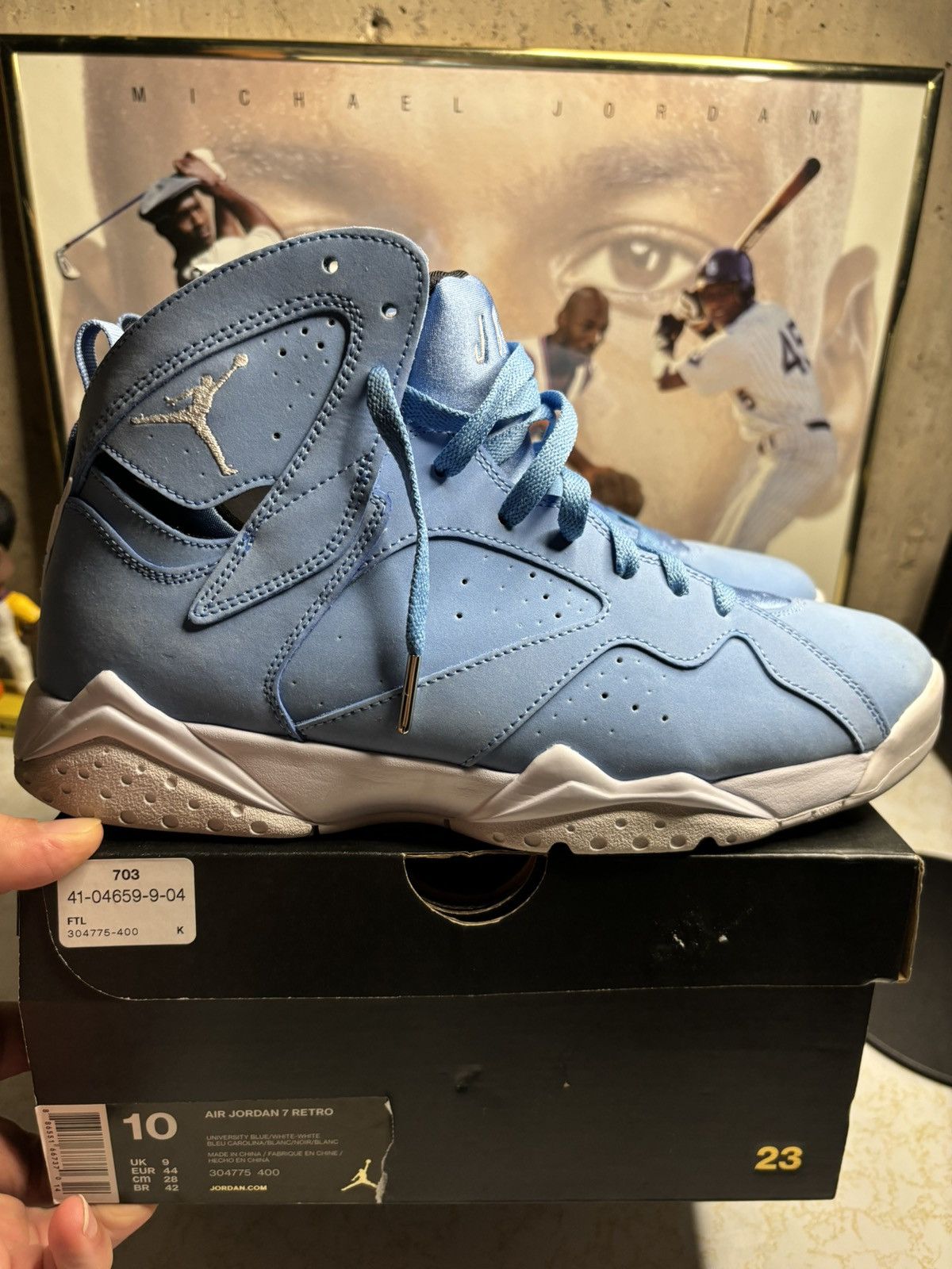 Jordan Brand Air Jordan 7 Retropantone Size US 10 / EU 43 - 1 Thumbnail