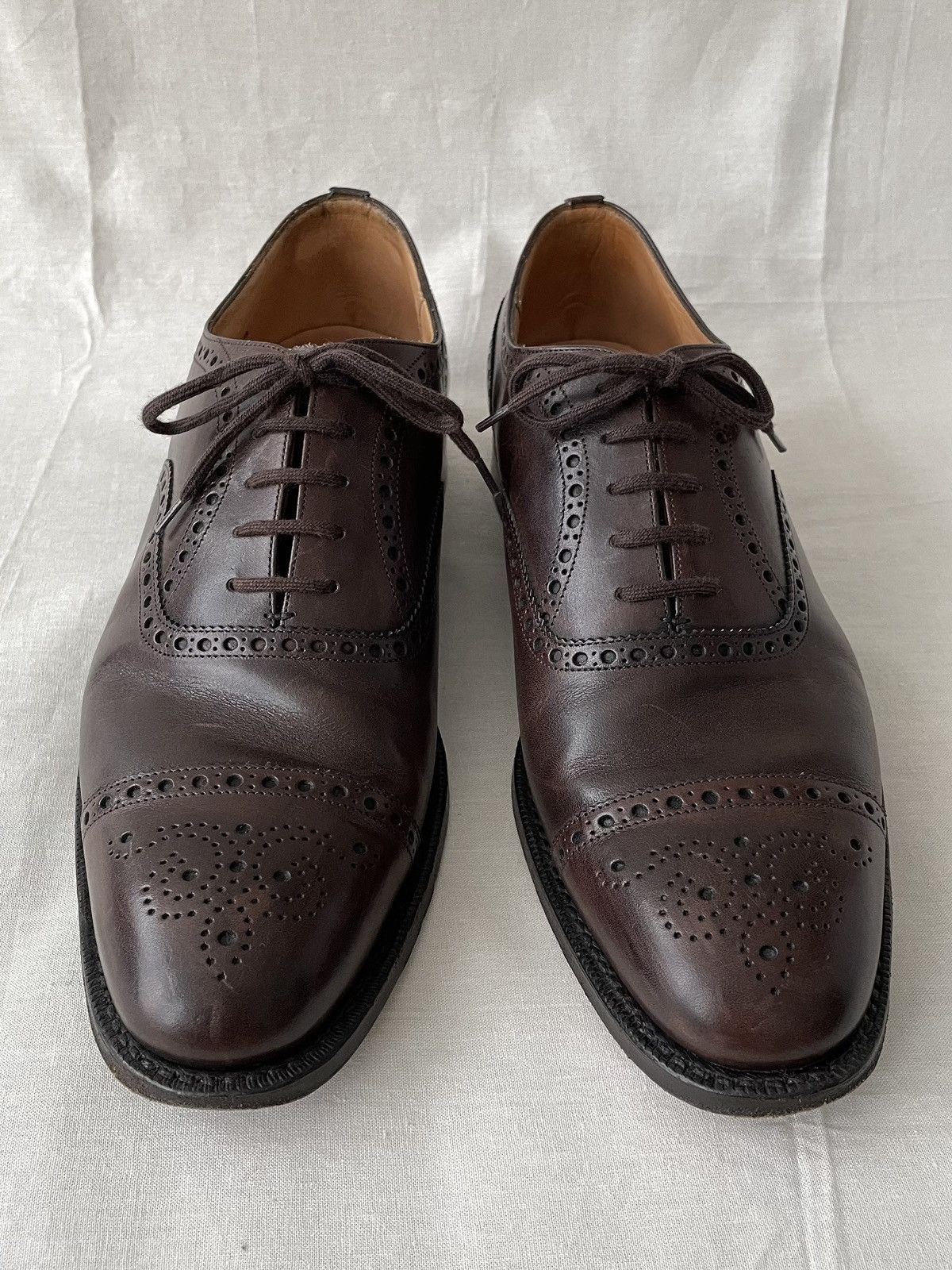 Church's Church's Diplomat Oxford Brogue Custom Grade Made in England Size US 10 / EU 43 - 5 Thumbnail