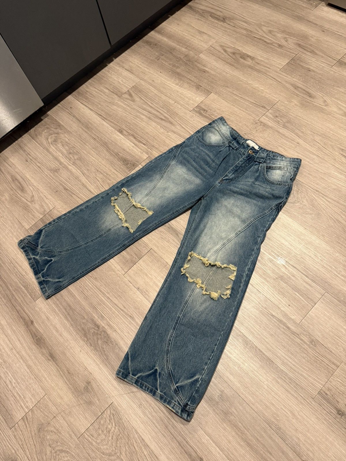 Other Neaux Doubt acid wash ripped denim Size US 34 / EU 50 - 13 Thumbnail