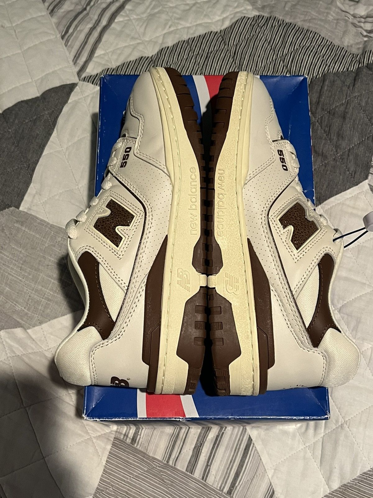 Aime Leon Dore × New Balance New Balance 550 x Aime Leon Dore "Brown" Size US 9 / EU 42 - 3 Thumbnail