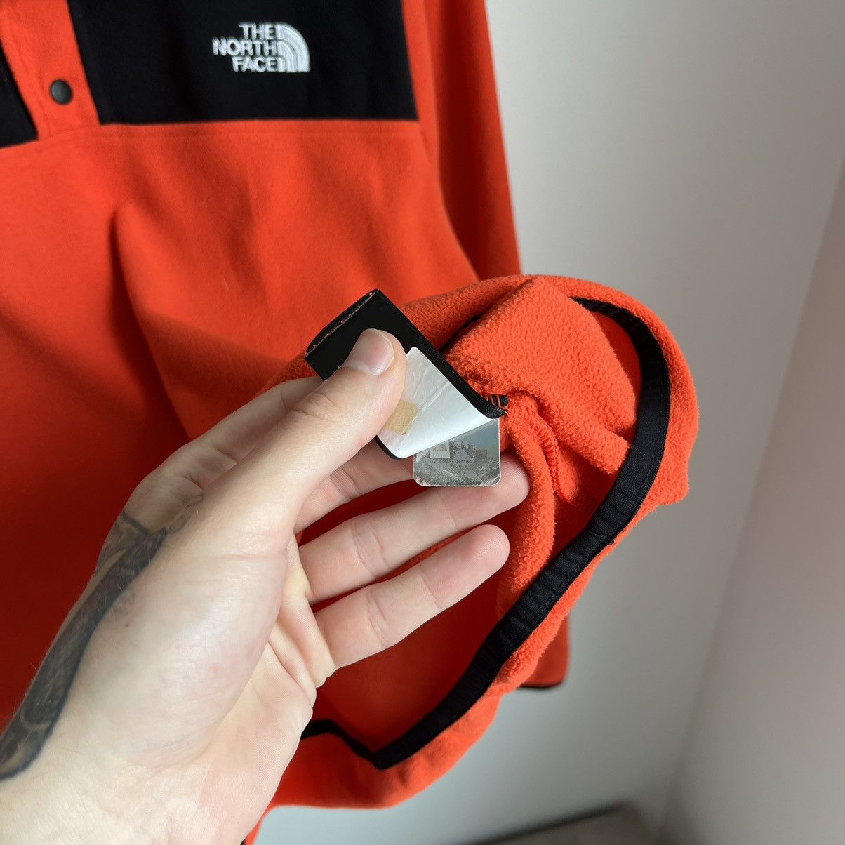 The North Face Vintage The North Face Orange 🍊 Fleece M Size US M / EU 48-50 / 2 - 6 Thumbnail
