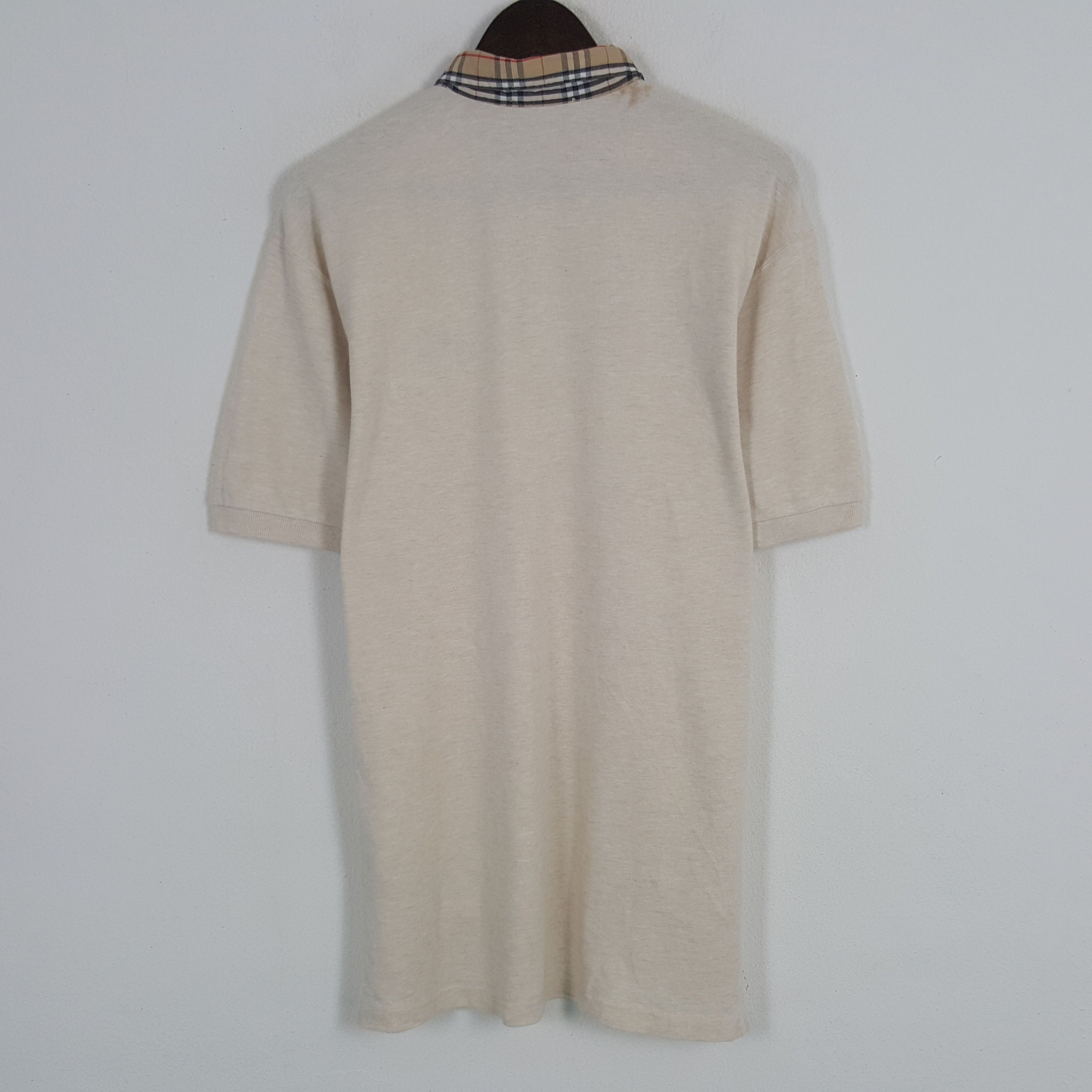 Burberry × Vintage Vintage Burberrys Polos Shirt Size US M / EU 48-50 / 2 - 3 Thumbnail