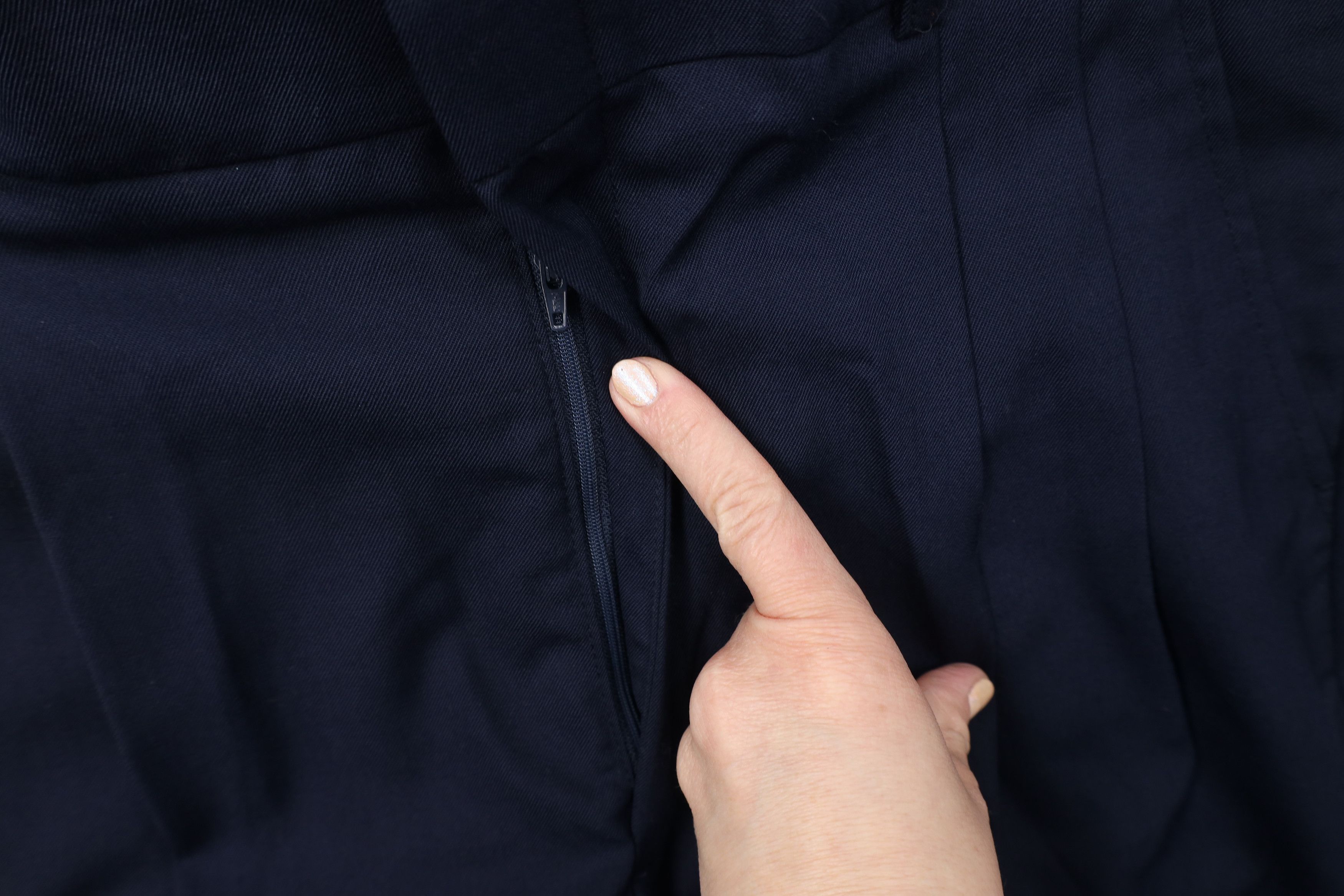 Vintage Vintage 90s Streetwear Knit Wide Leg Chino Pants Blue Size US 32 / EU 48 - 6 Thumbnail
