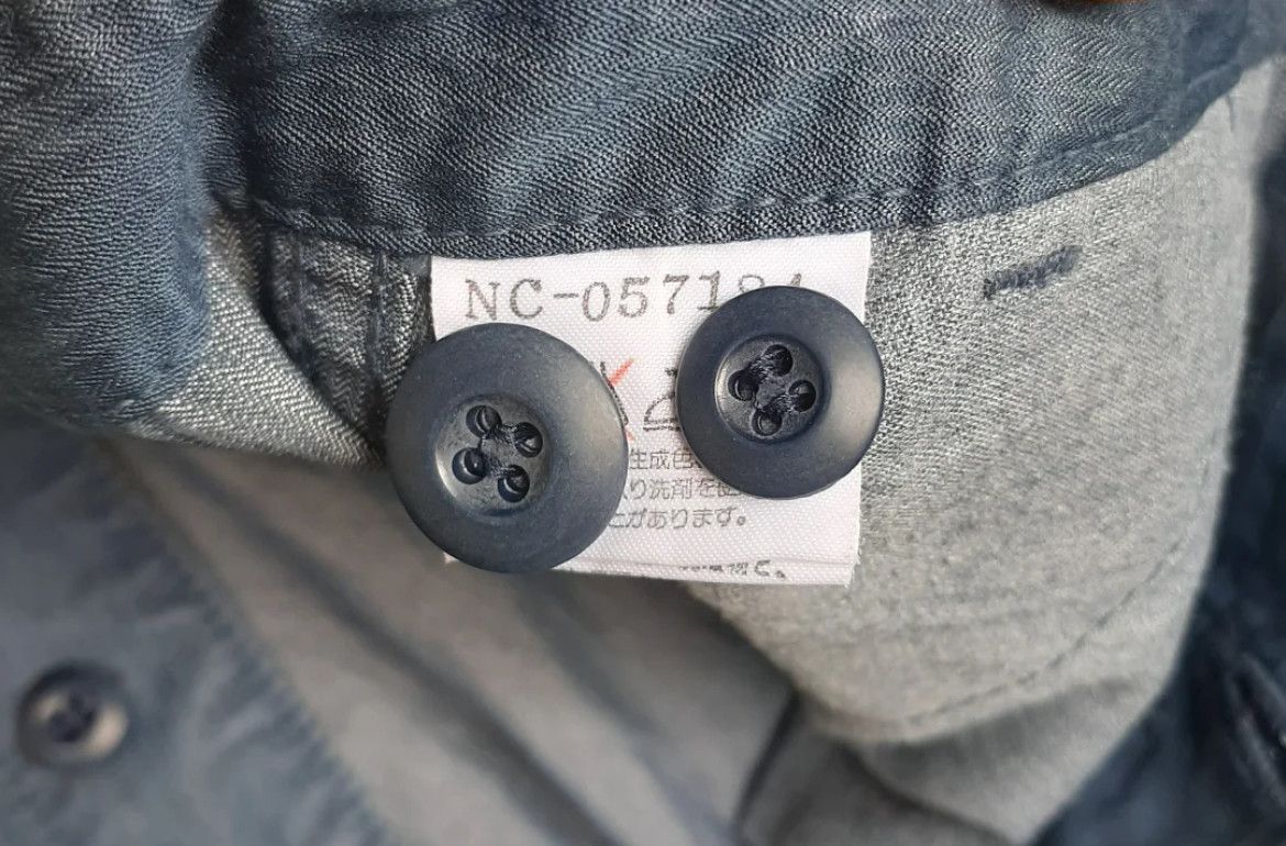 Nigel Cabourn 2000s Nigel Cabourn Buckle Back Herringbone Wide y2k Size US 28 / EU 44 - 5 Thumbnail