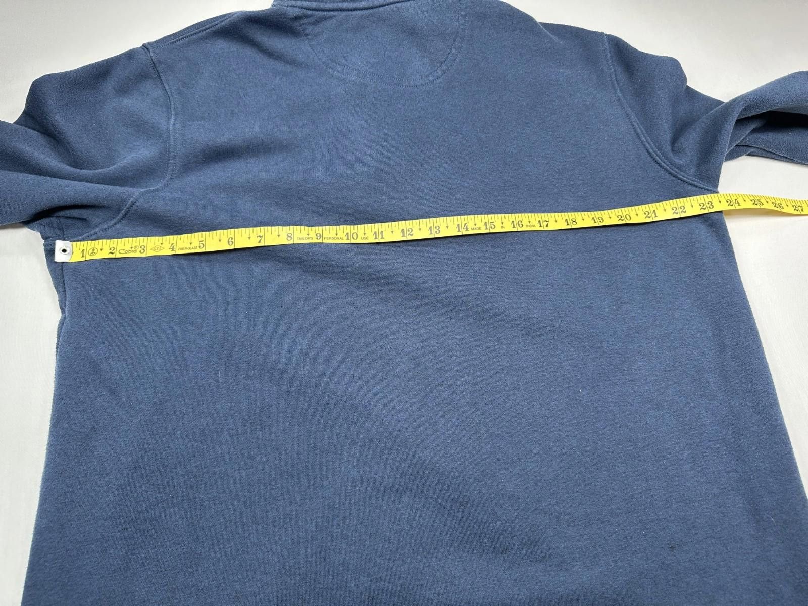 Croft & Barrow Croft & Barrow 1/4 Zip Extra Soft Fleece Pullover Blue Men L Size US L / EU 52-54 / 3 - 6 Thumbnail