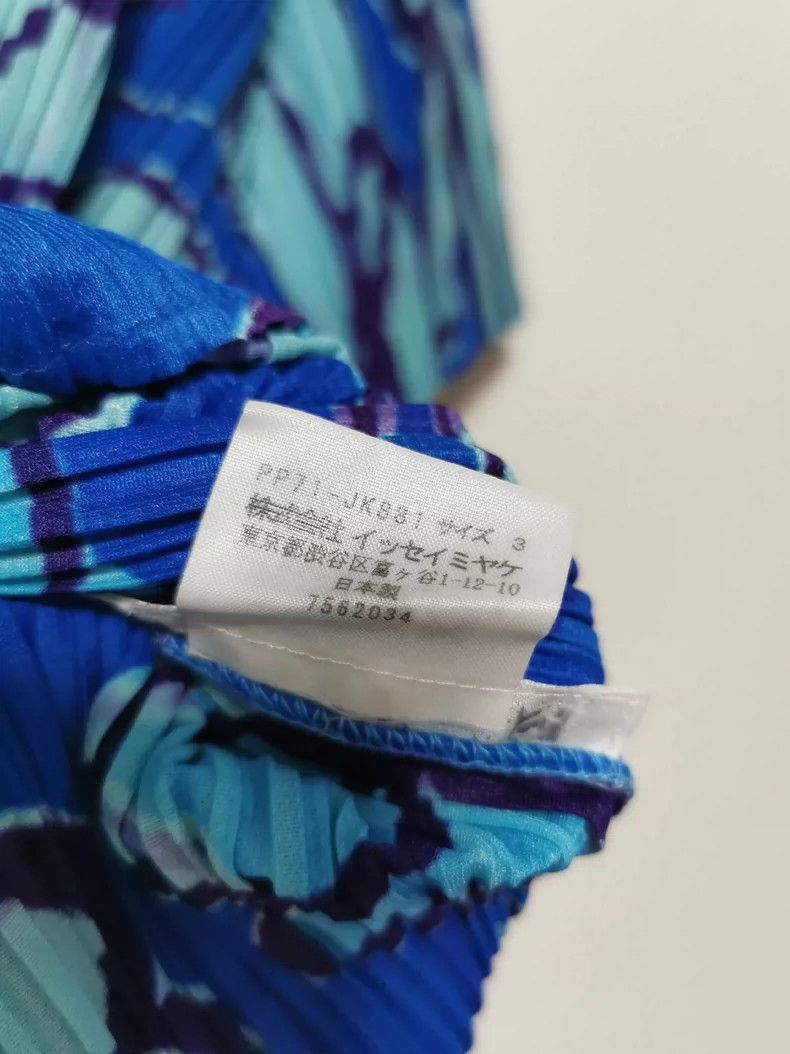 Issey Miyake issey miyake size:3 Flower-pleated short sleeves Size XXS / US 00 / IT 34 - 4 Thumbnail