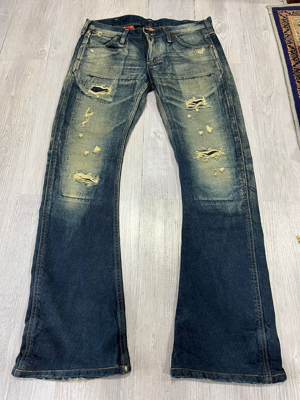 Hysteric Glamour Distressed Denim Size US 32 / EU 48 - 2 Thumbnail