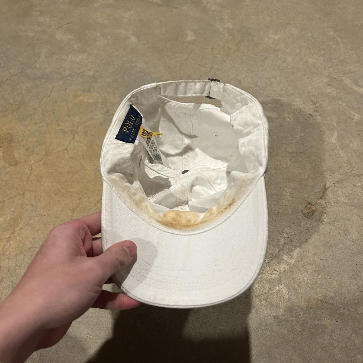 Polo Ralph Lauren × Vintage Vintage Polo Ralph Lauren Big Pony Twill Ball Cap Size ONE SIZE - 7 Thumbnail
