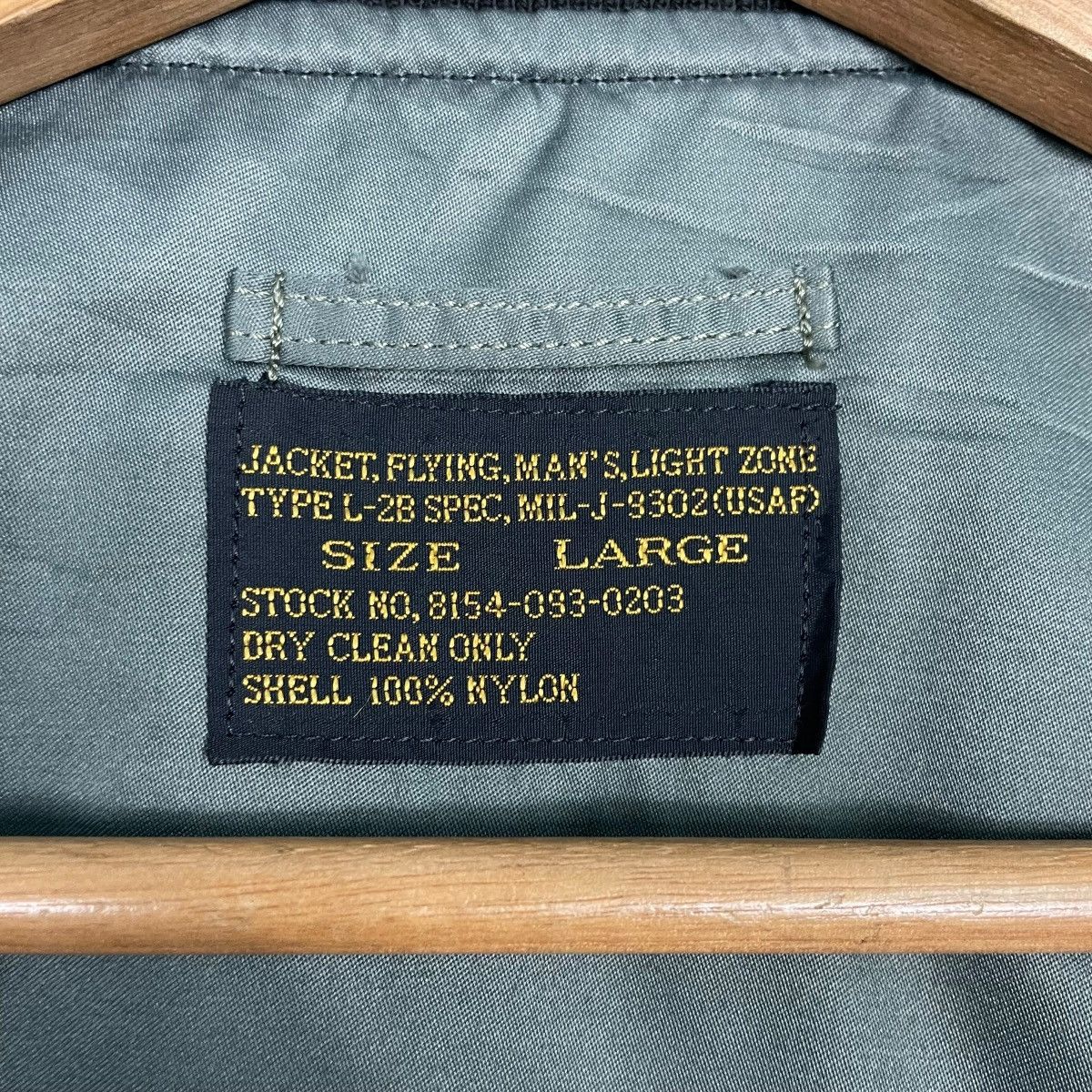 Japanese Brand US Air Force Military Type L-2B Bomber Jacket Size US M / EU 48-50 / 2 - 18 Thumbnail