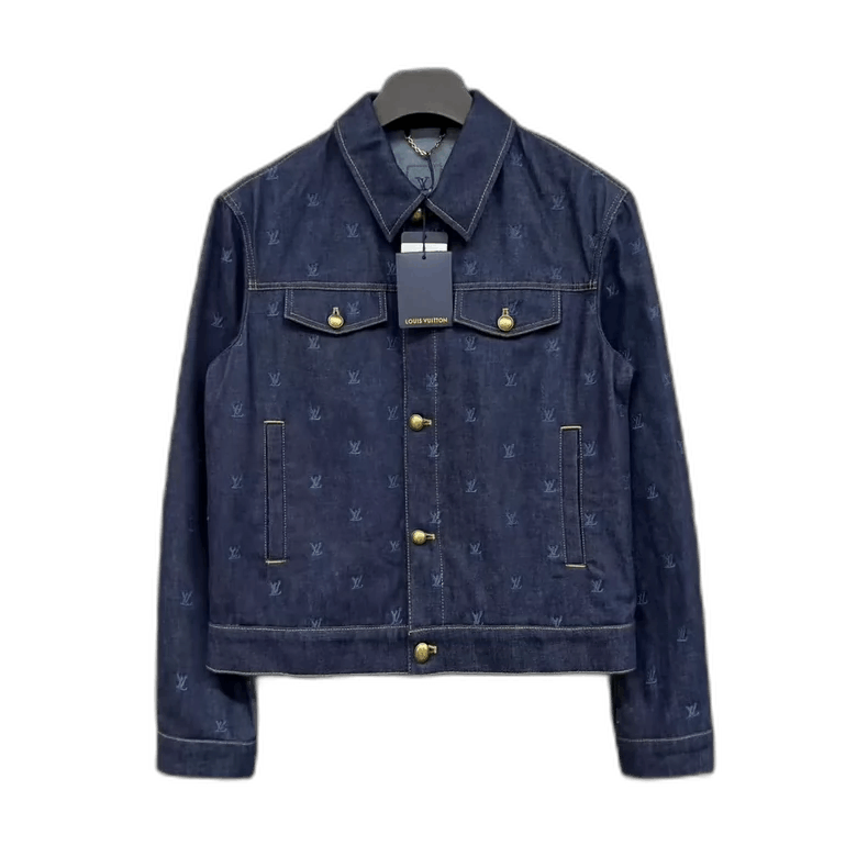 Louis Vuitton Louis Vuitton Louis Vuitton Embroidered Denim Jacket Size Size US L / EU 52-54 / 3 - 1 Thumbnail