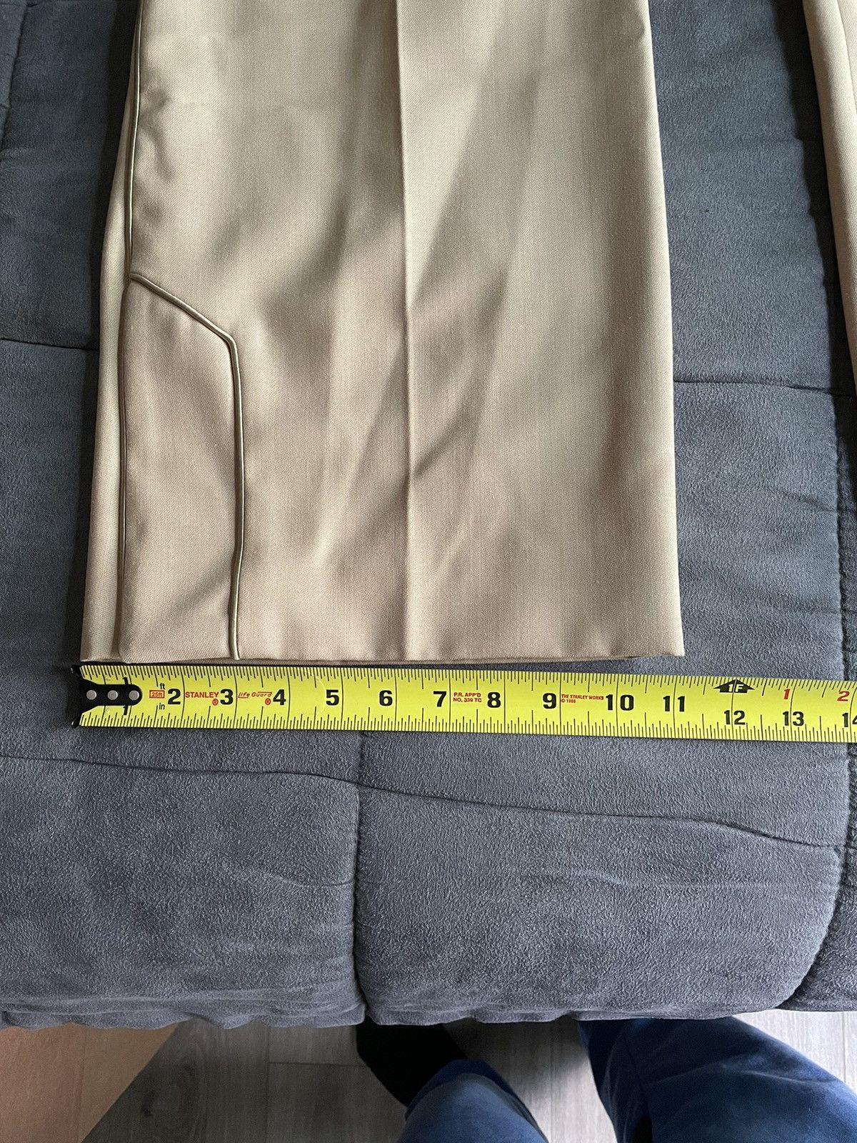 Louis Vuitton Louis Vuitton Pleated Pants With Piping Detail Size US 36 / EU 52 - 10 Thumbnail