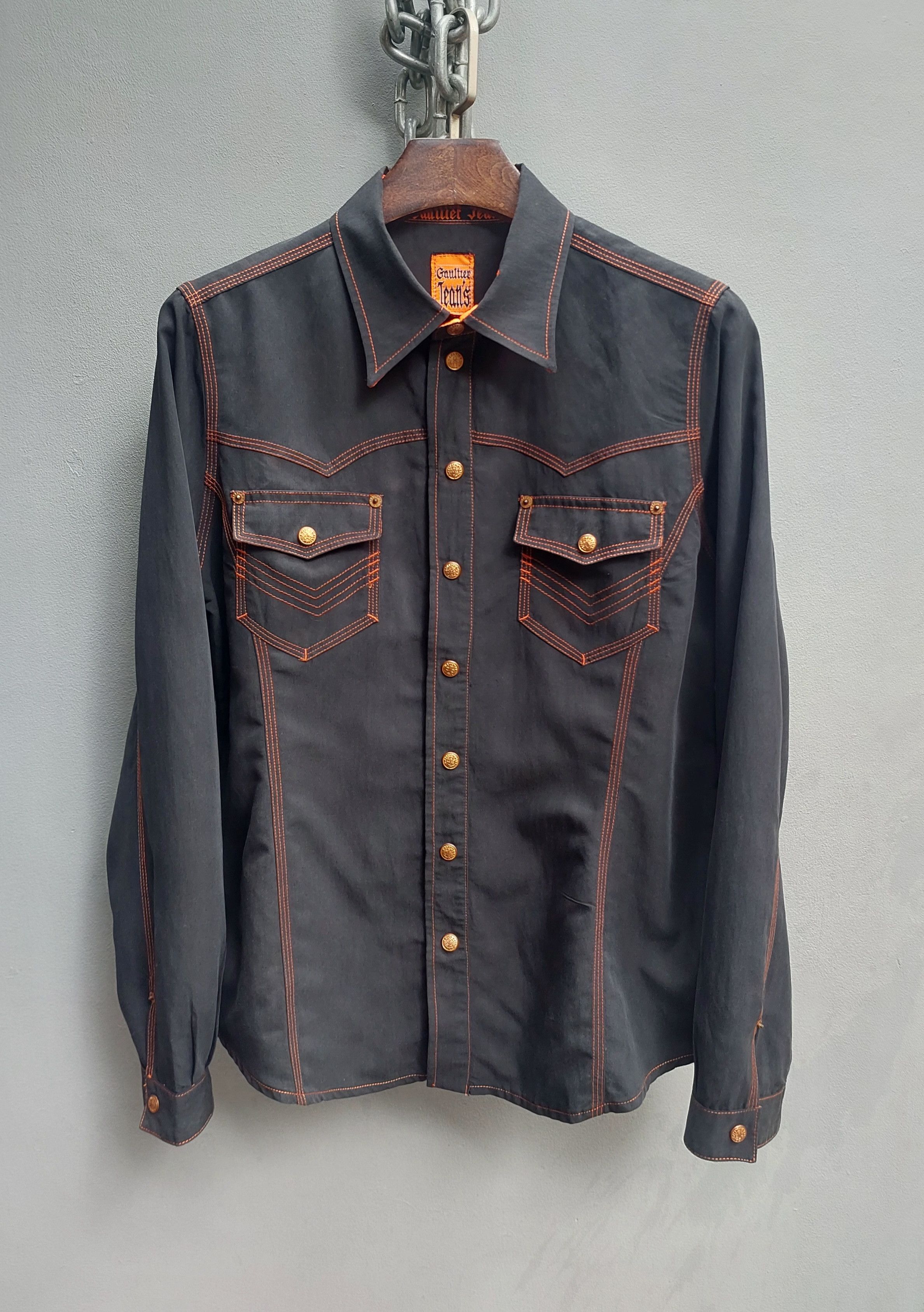 Jean Paul Gaultier Jean Paul Gaultier Western-Inspired Shirt and Skirt Size M / US 6-8 / IT 42-44 - 6 Thumbnail