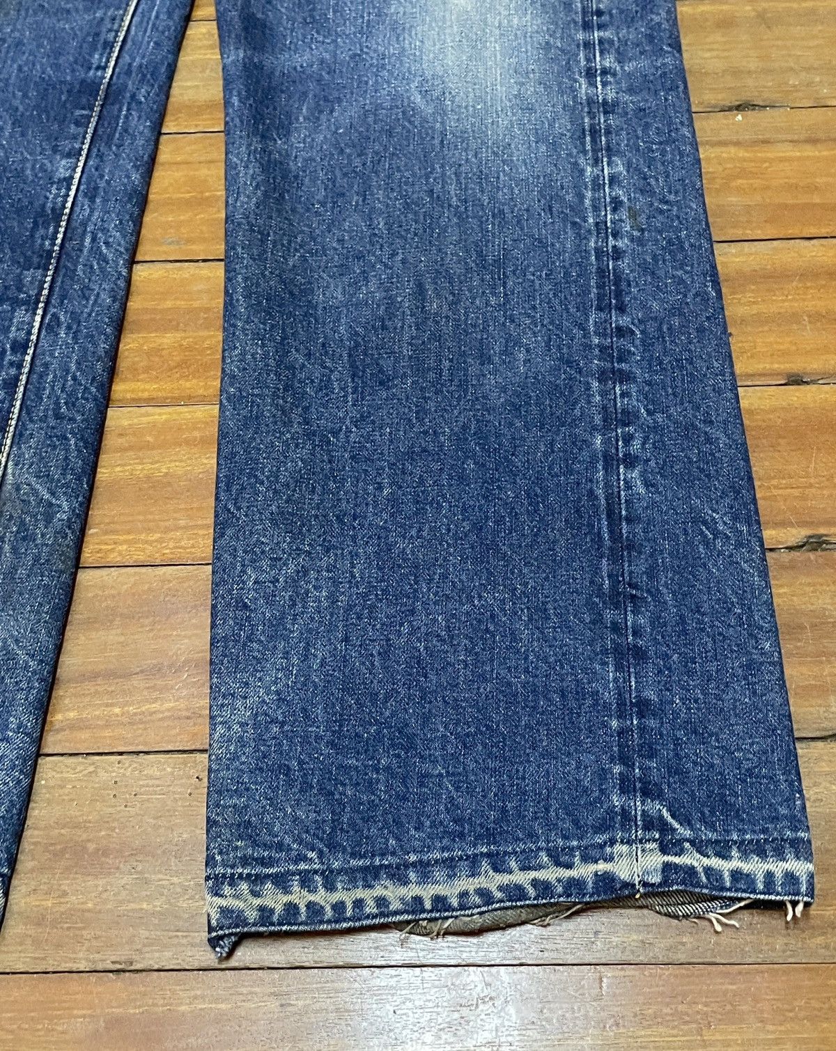 Japanese Brand Rare Vintage Sugar Cane Toyo Enterprise Selvedge Jeans 1990s Size US 29 - 6 Thumbnail