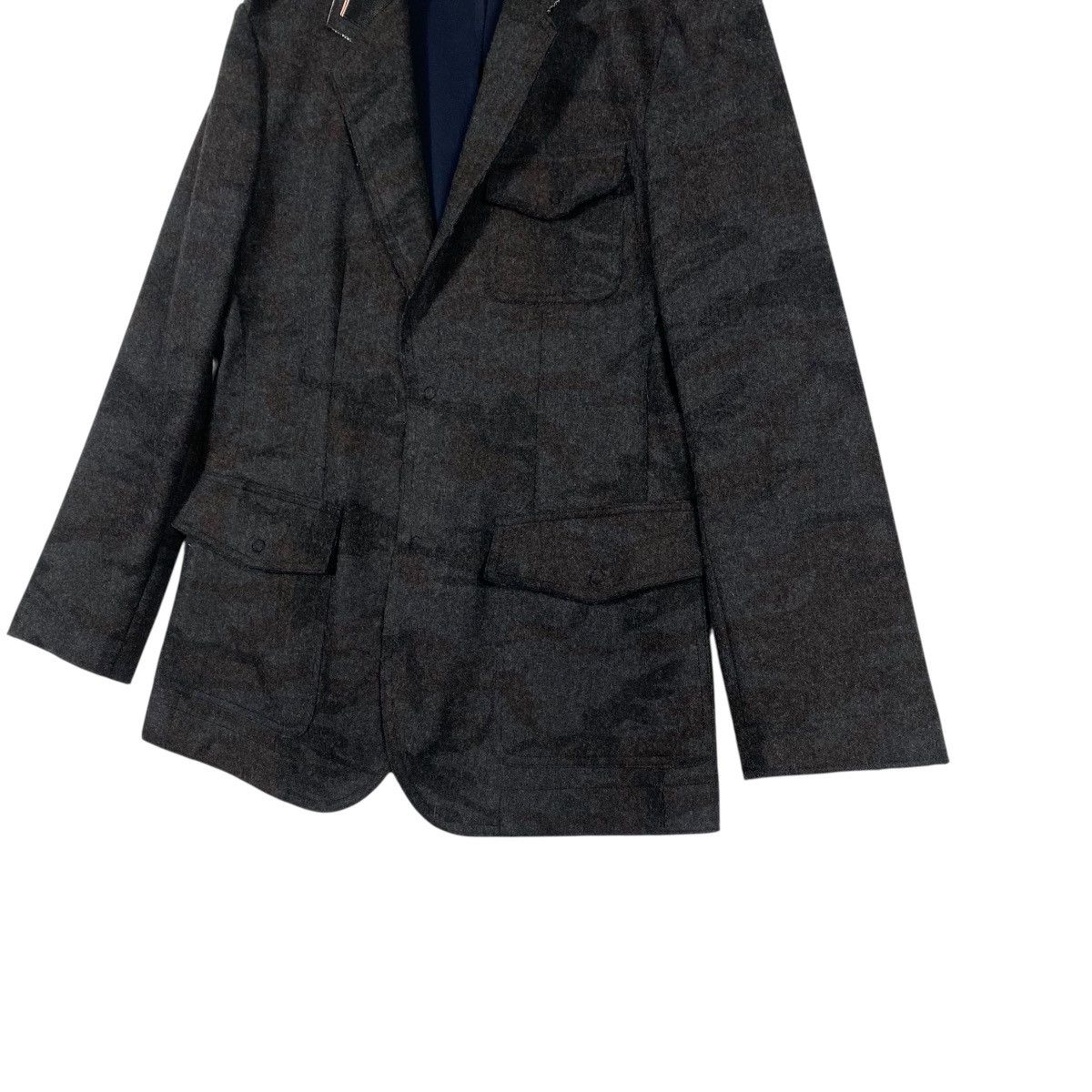 Emporio Armani Emporio Armani Camouflage Wool Blazer Jacket 46 Size EU Size 46R - 6 Thumbnail
