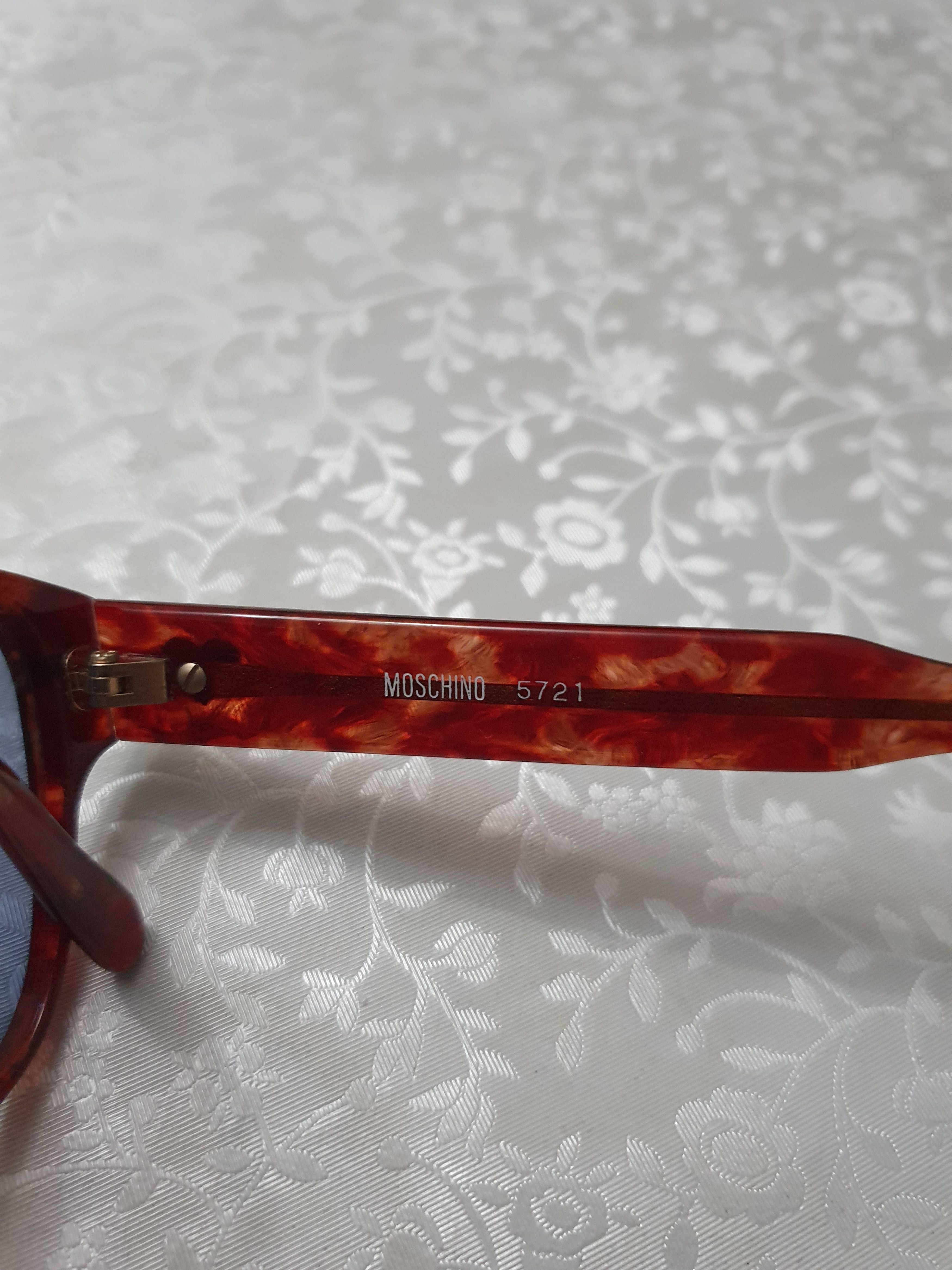 Other Moschino TortoiseShell Y2k Contrast LoGo Y2k Rare Sunglasses Size ONE SIZE - 6 Thumbnail