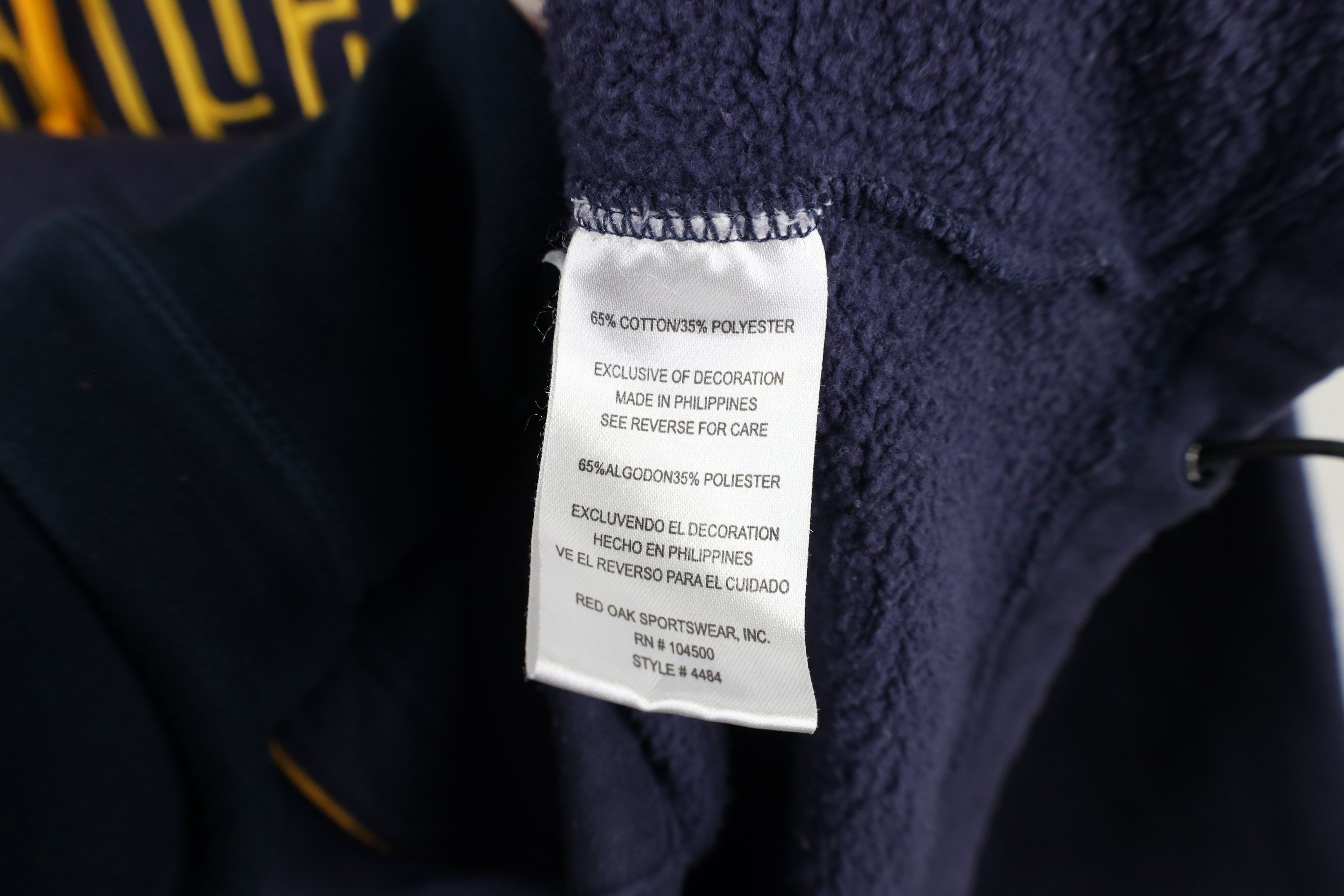 Vintage Vintage 90s Spell University of Michigan Hoodie Sweatshirt Size US M / EU 48-50 / 2 - 10 Thumbnail