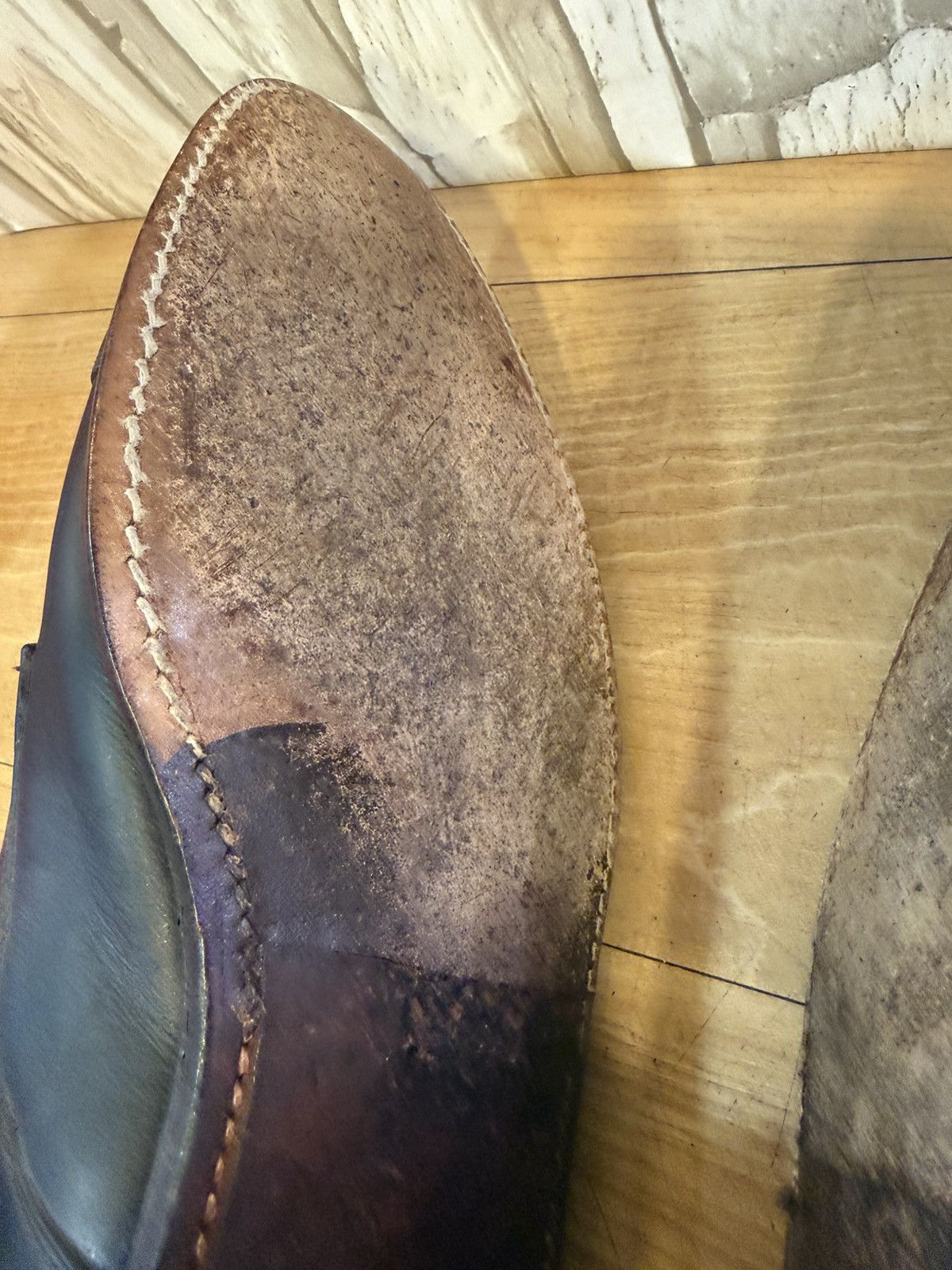Alden Alden Straight Tip Blucher, size 10.5 Size US 10.5 / EU 43-44 - 12 Thumbnail