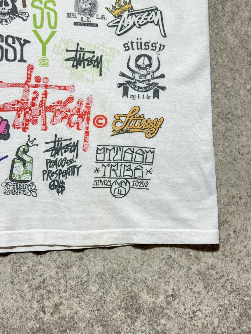 Stussy Stussy 2008 All Logos Tee Size US M / EU 48-50 / 2 - 11 Thumbnail