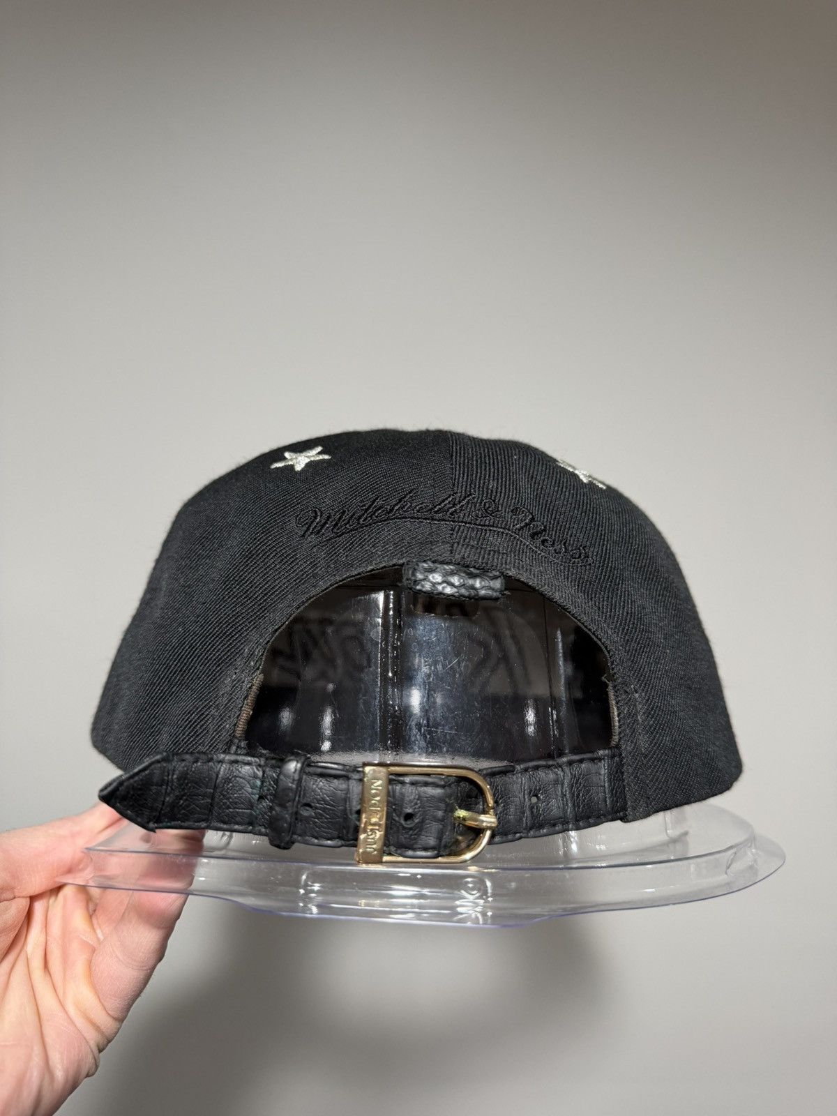 Just Don × Mitchell & Ness Just Don x Mitchell & Ness NHL Los Angeles Kings Black Hat Size ONE SIZE - 11 Thumbnail
