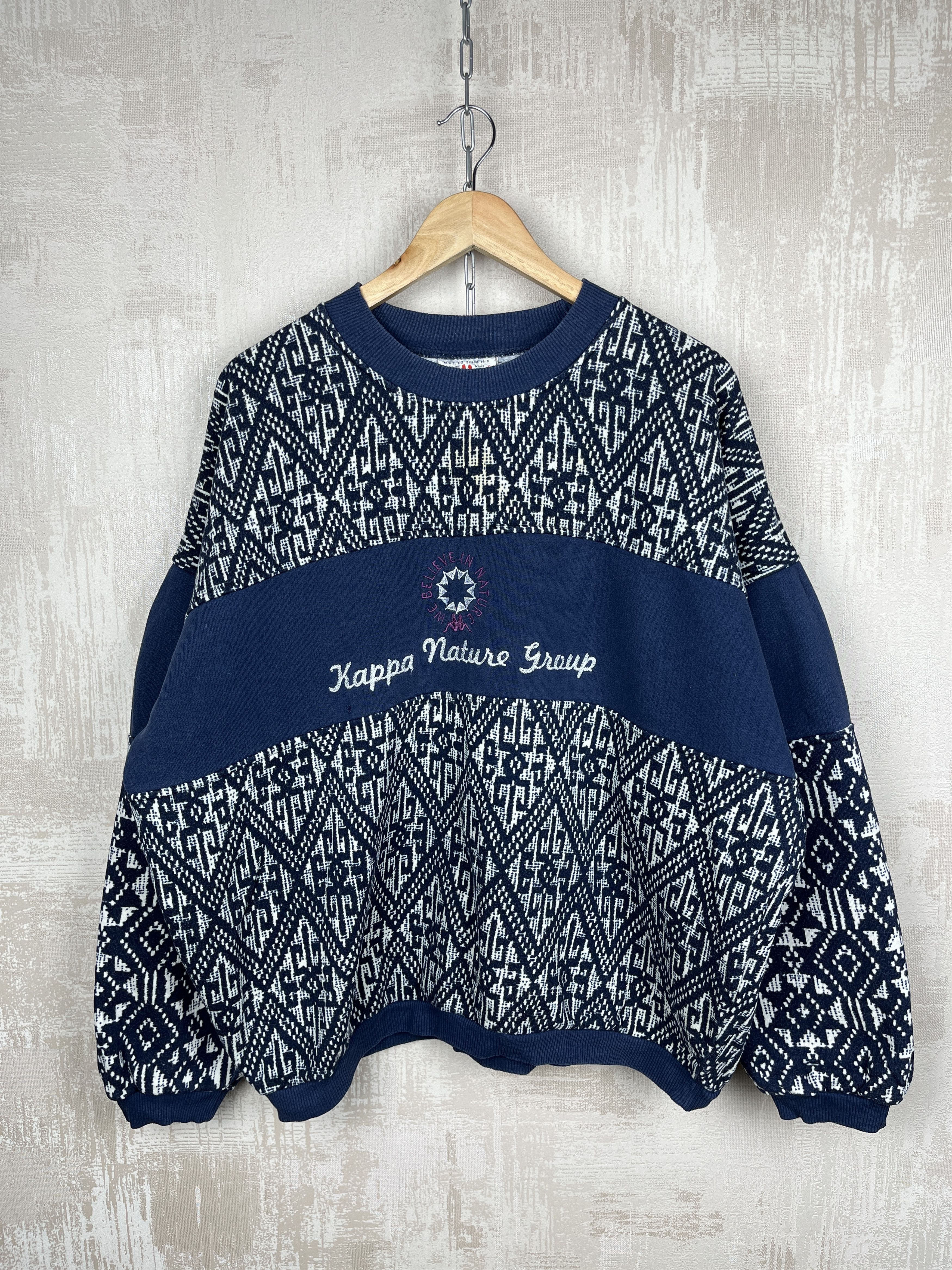 Kappa Vintage Kappa 90's Rare Crew Neck Sweatshirt Boxy Fit Size US L / EU 52-54 / 3 - 2 Thumbnail