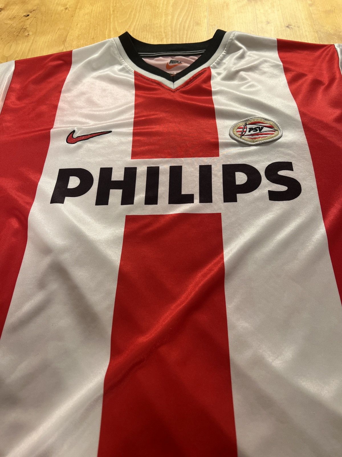 Nike PSV Eindhoven 1998/2000 Home jersey Size US XL / EU 56 / 4 - 1 Thumbnail