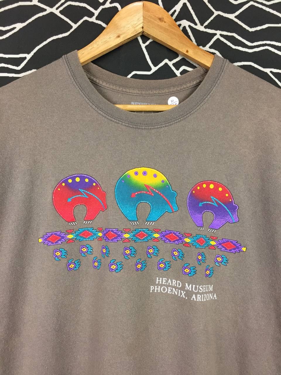 Vintage Sportex Apparel Heard Museum Phoenix Arizona Art Tee Size US L / EU 52-54 / 3 - 3 Thumbnail
