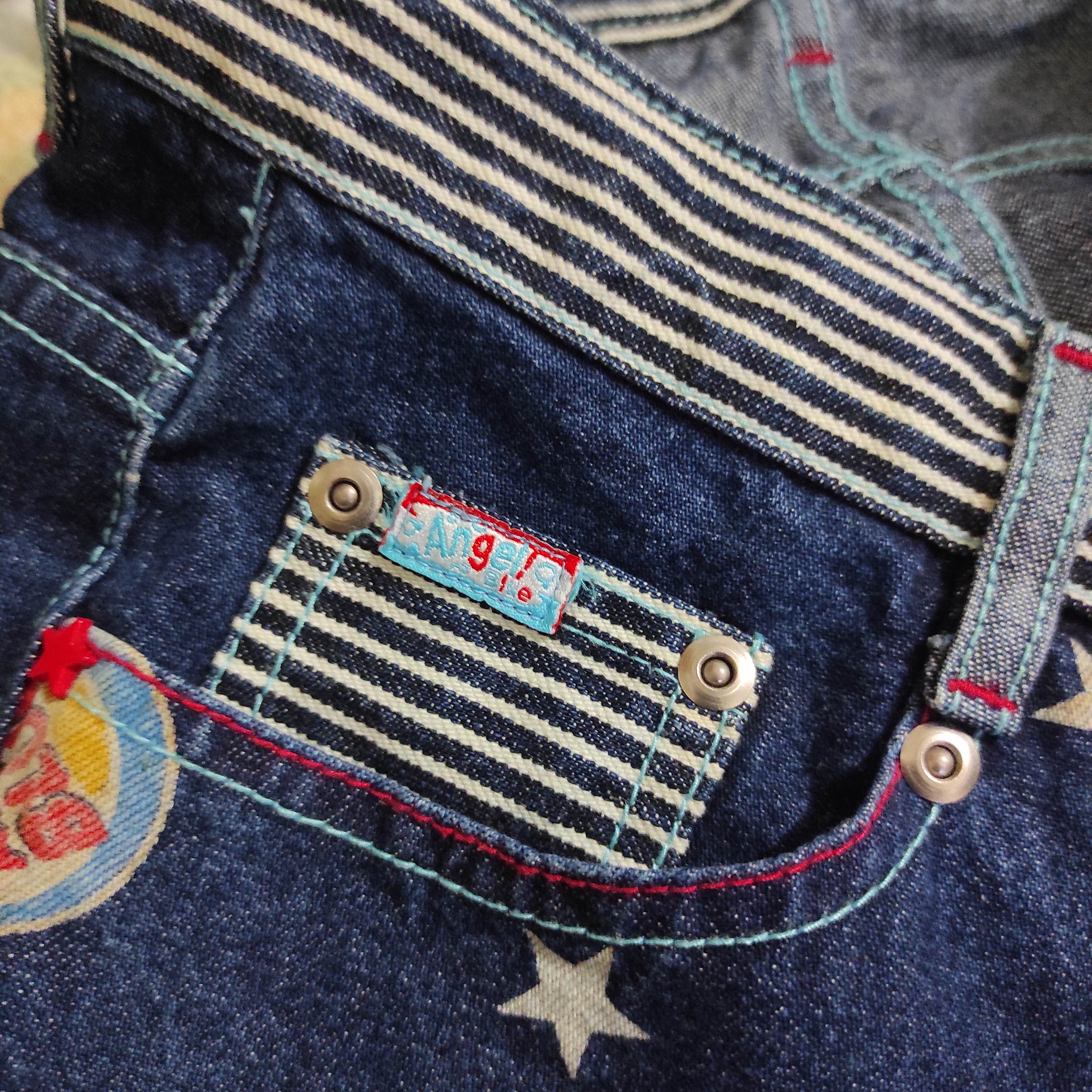 Angel Blue FLARE JEANS Angel Blue Fullprint Bootcut Denim Jeans Size US 28 / EU 44 - 19 Thumbnail