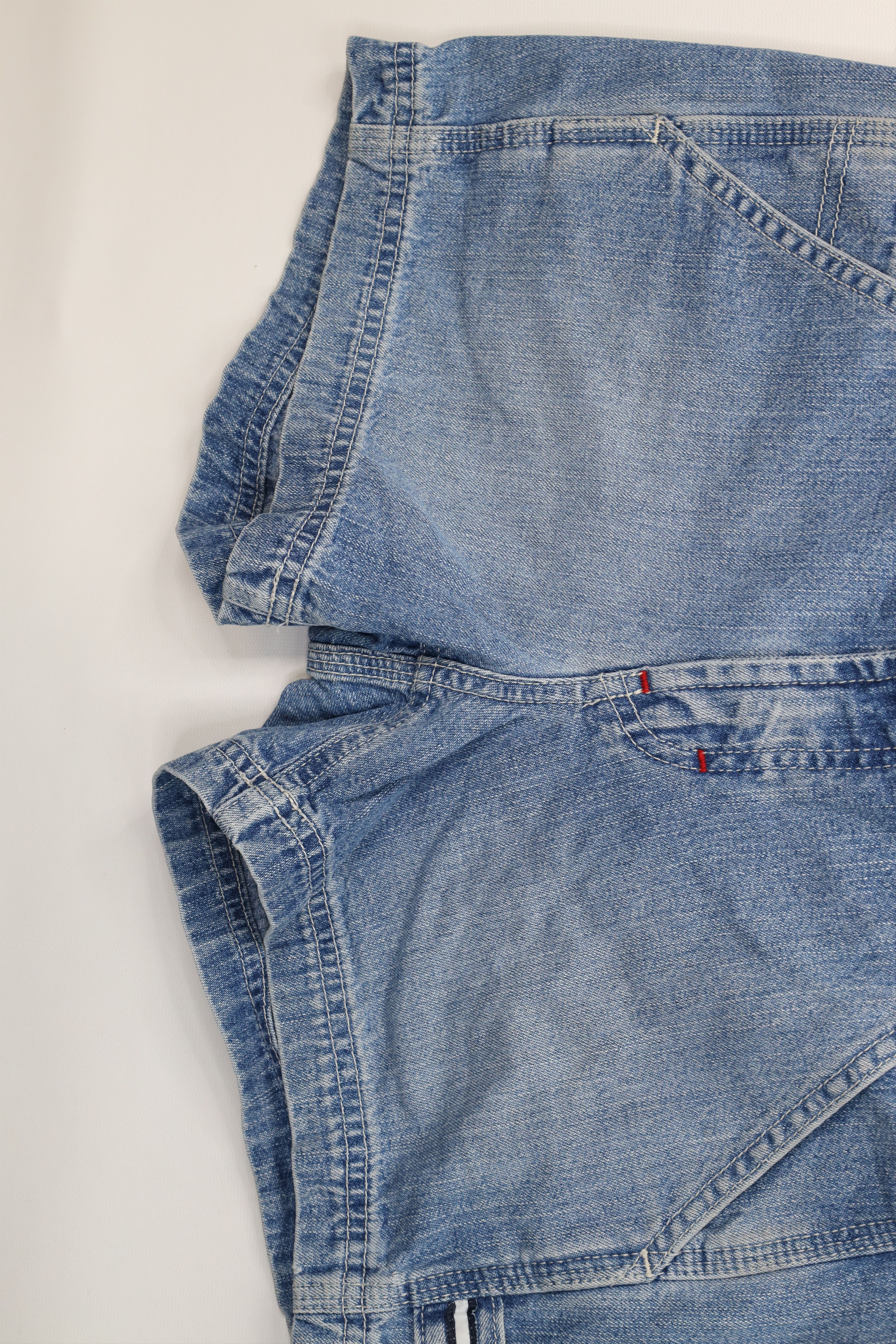 Tommy Hilfiger Vintage 90s Y2K Tommy Hilfiger Denim Jean Shorts Blue Size 25" / US 0 / IT 36 - 4 Thumbnail