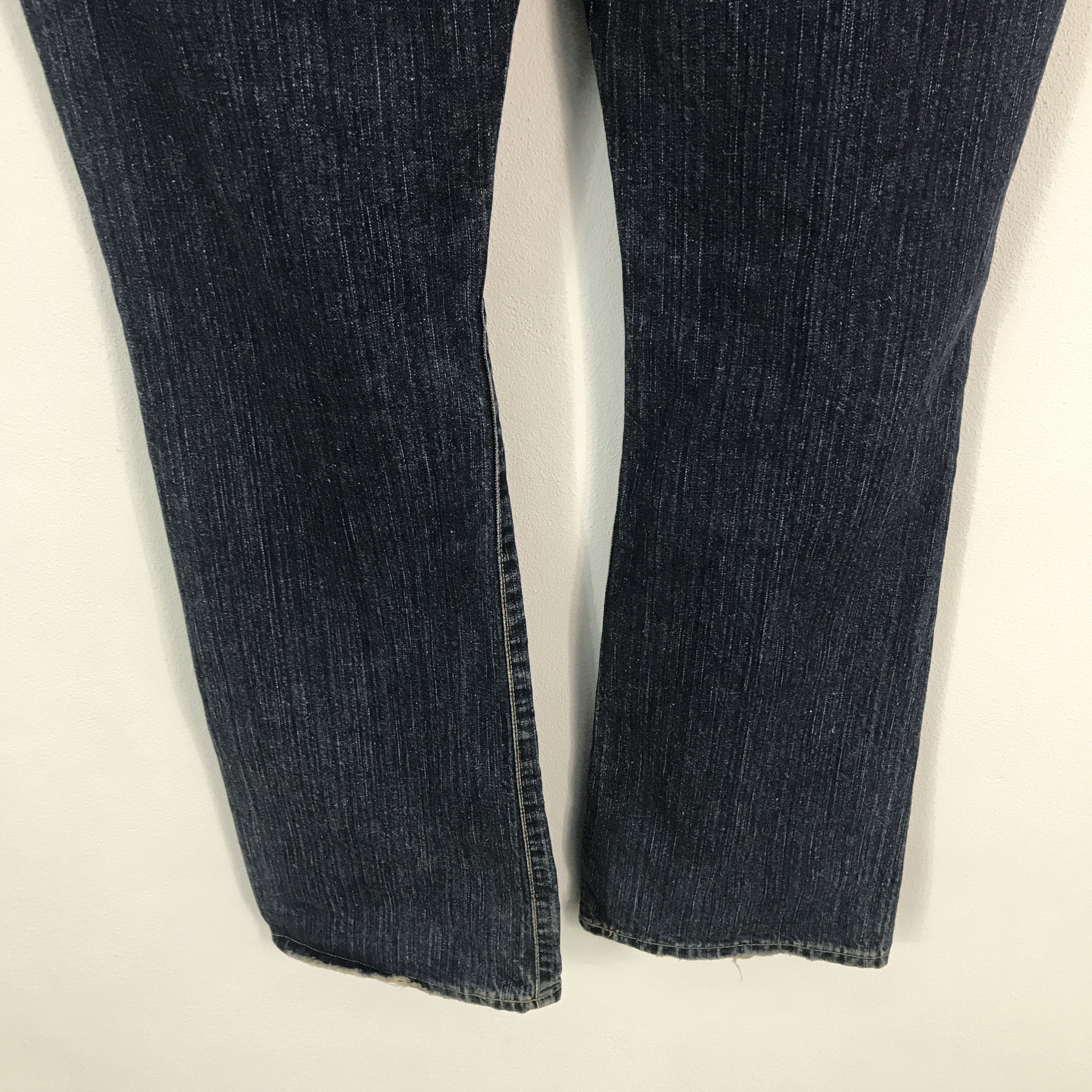Edwin × Japanese Brand Flared Edwin distressed denim bootcut denim pants Size US 34 / EU 50 - 6 Thumbnail