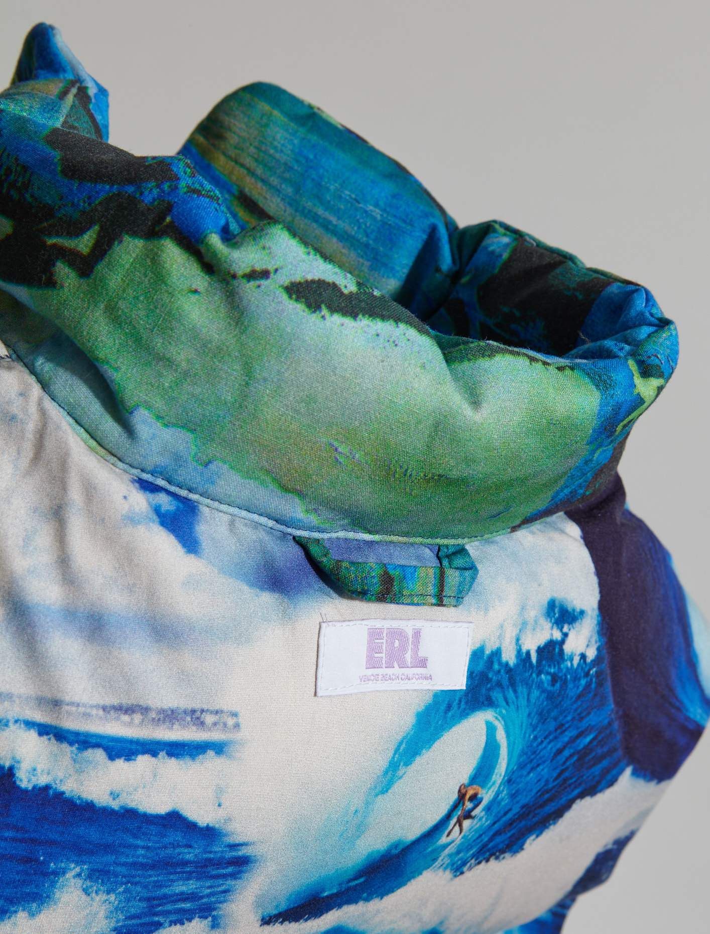 ERL o1mle0724 Printed Puffer Gilet in Multicolor Size US L / EU 52-54 / 3 - 3 Thumbnail