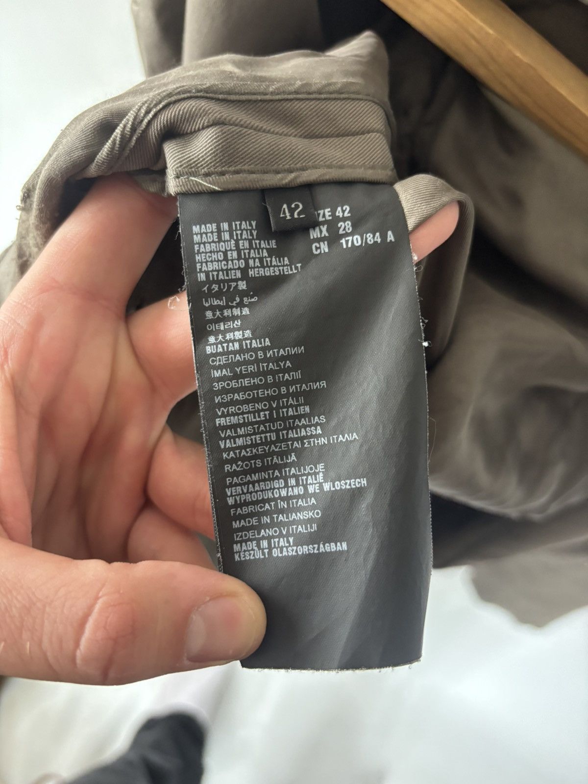 Prada Prada Denim Trench Coat Size M / US 6-8 / IT 42-44 - 7 Thumbnail