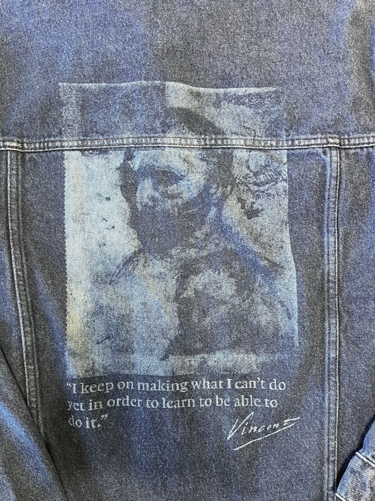 Daily Paper Daily Paper x Van Gogh Denim Jacket Size US XL / EU 56 / 4 - 6 Thumbnail