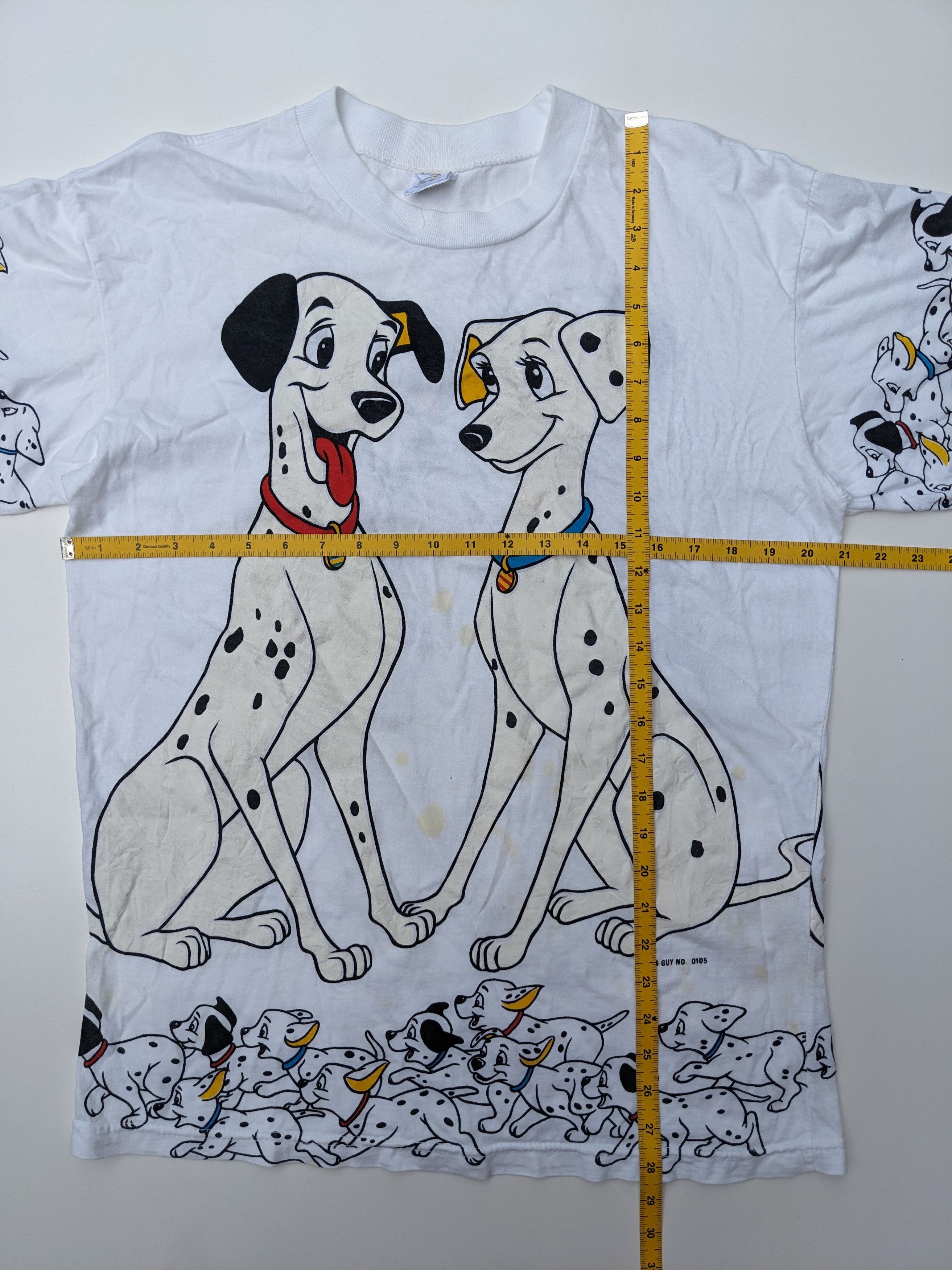 Vintage Vintage bootleg 101 dalmatians AOP Size US M / EU 48-50 / 2 - 6 Thumbnail
