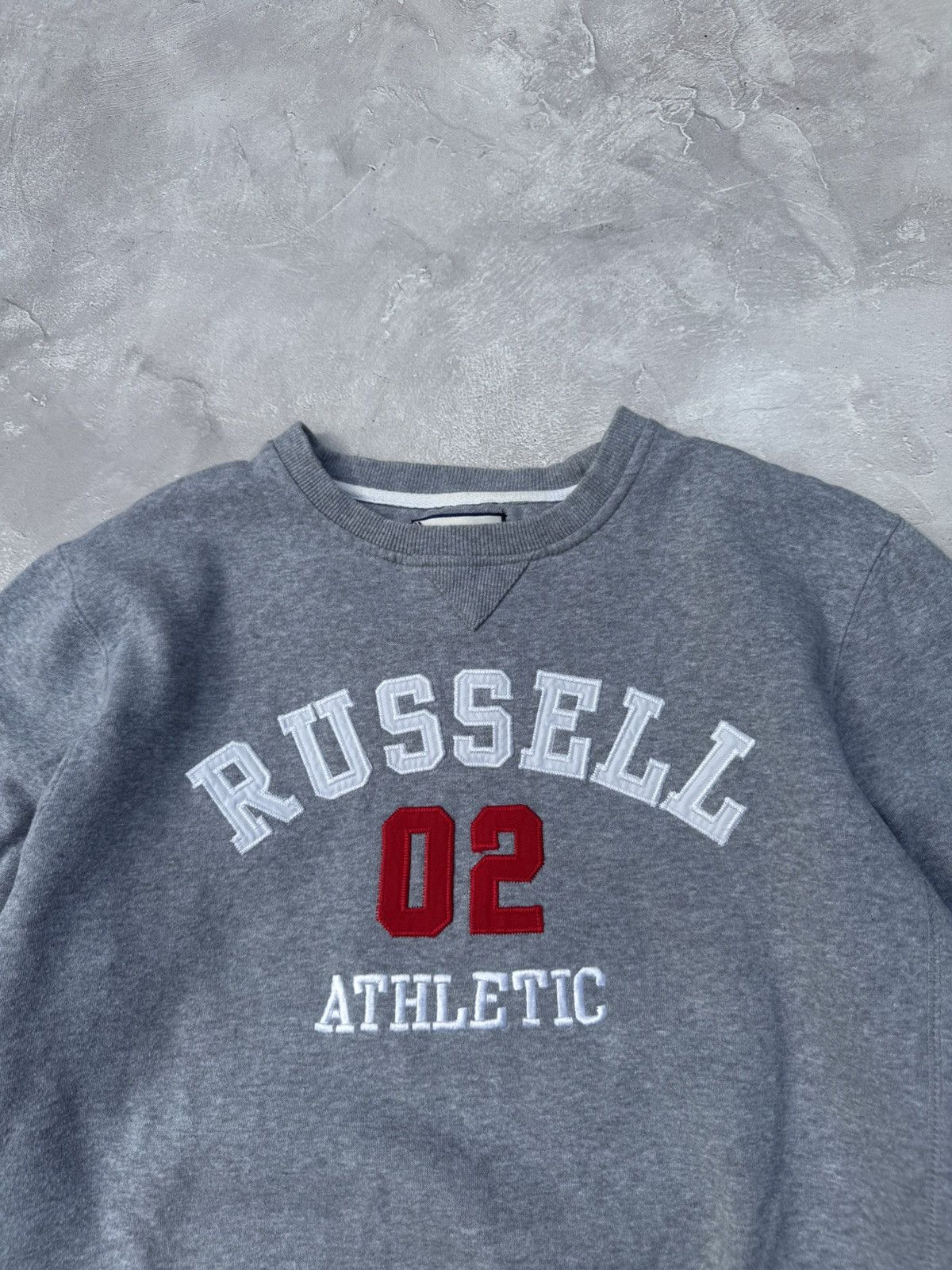 Russell Athletic Vintage Russel Athletic Y2k Baggy fit Gray Sweatshirt Size M / US 6-8 / IT 42-44 - 2 Thumbnail