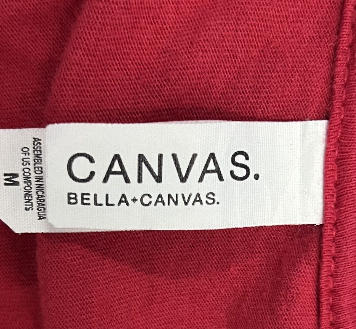 Japanese Brand × Vintage VINTAGE CANVAS NO BEEF IM A VEGAN SHIRT Size US M / EU 48-50 / 2 - 6 Thumbnail