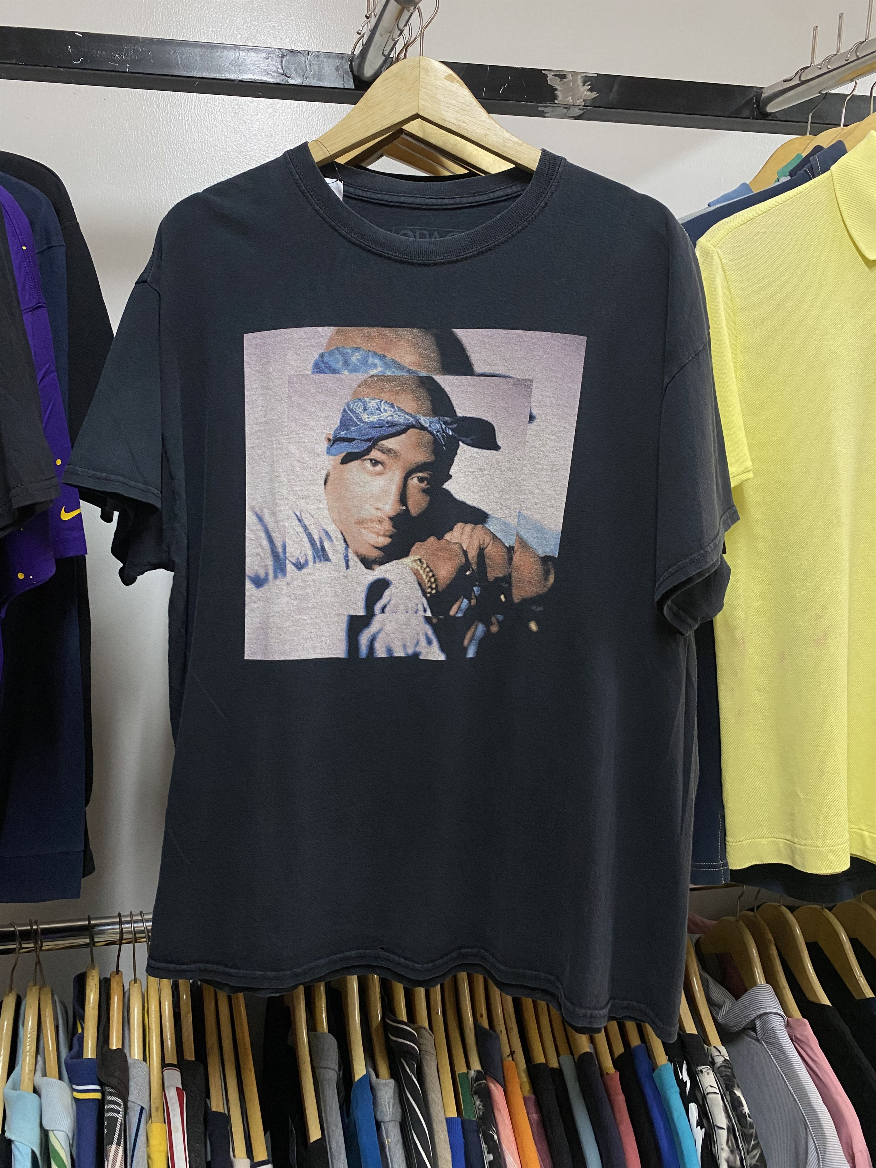 Rap Tees Tupac Shakur 2pac Rap T-shirt Size US XL / EU 56 / 4 - 1 Thumbnail